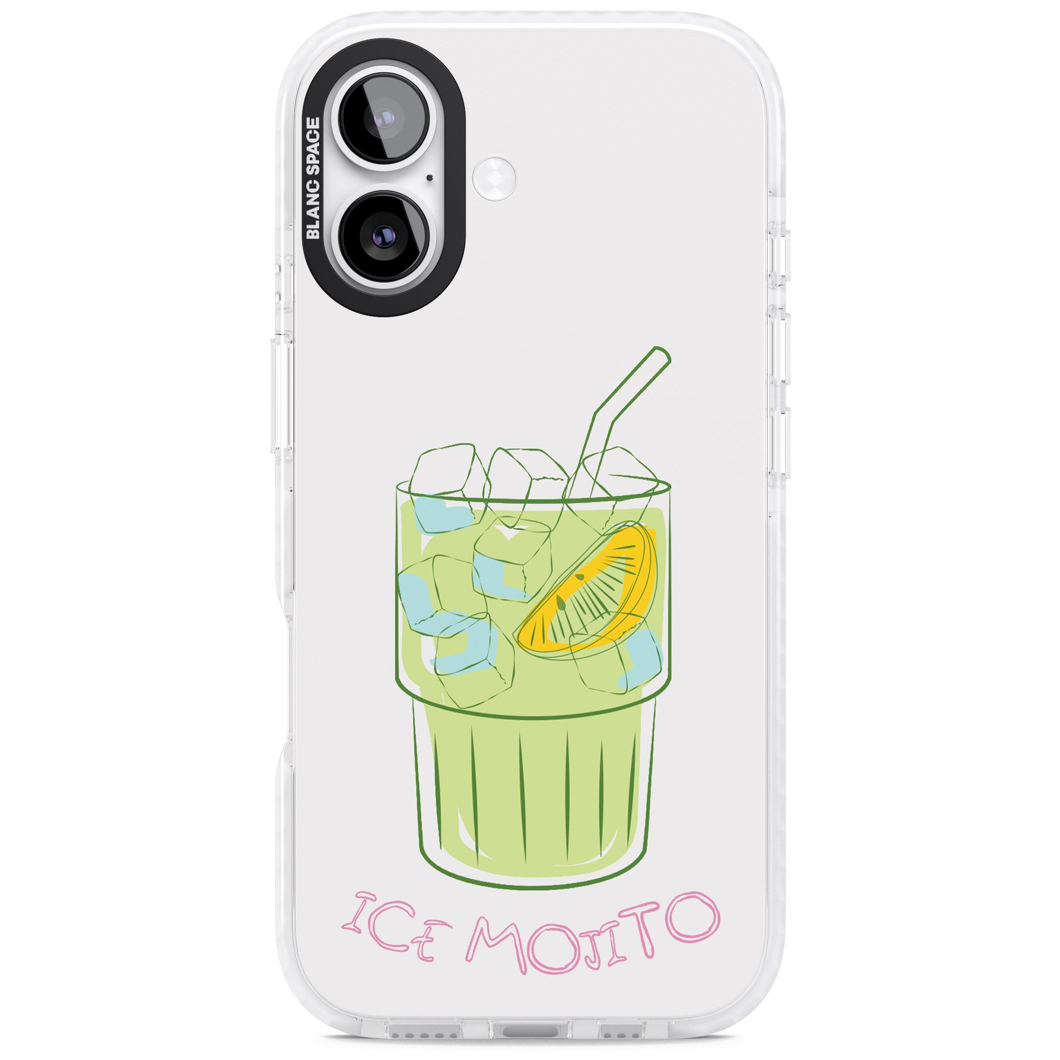 Ice Mojito iPhone 17 Impact Clear Phone Case