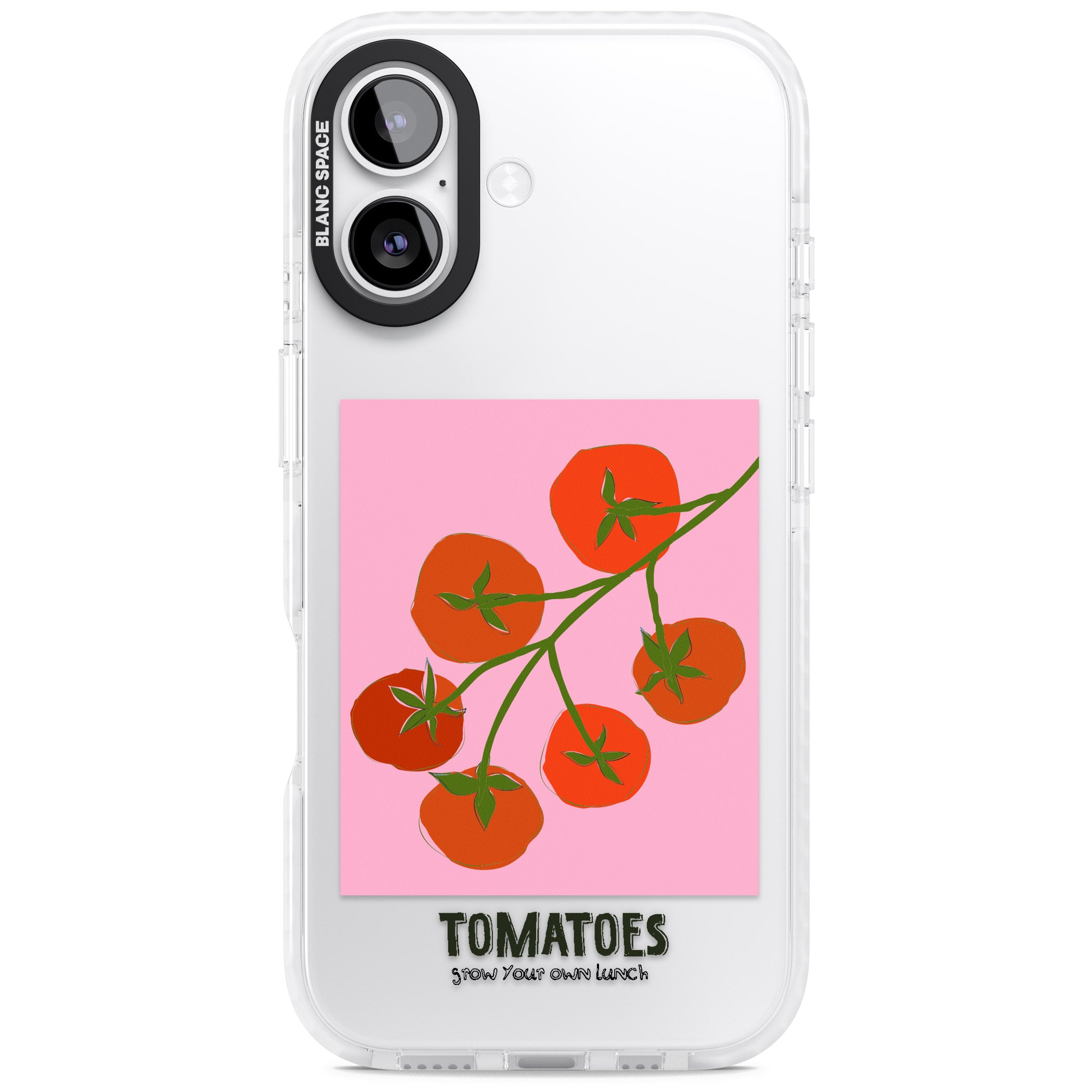 Own Tomatoes iPhone 17 Impact Clear Phone Case