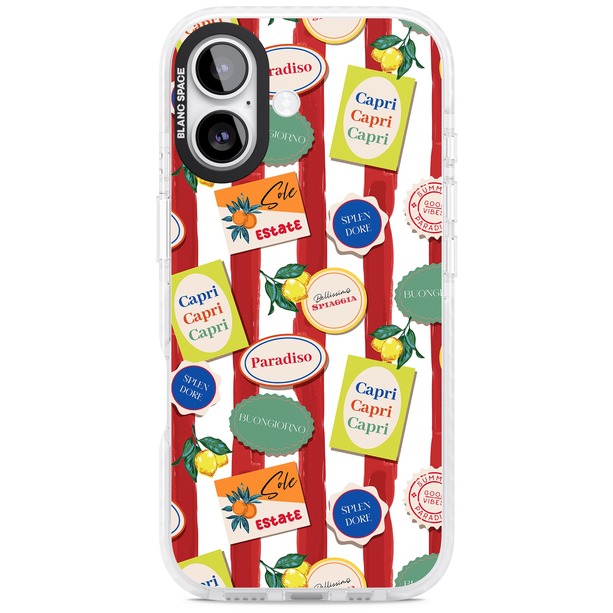 Capri iPhone 17 Impact Clear Phone Case