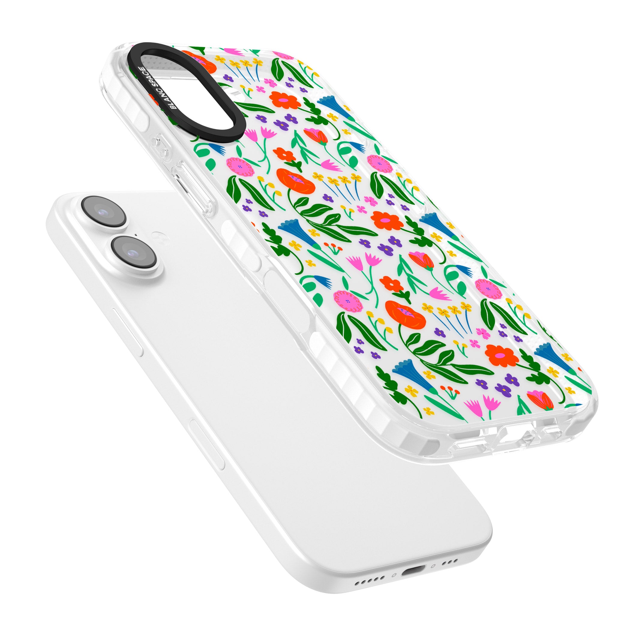 Summer Floral Fiesta iPhone 17 Impact Clear Phone Case Colours