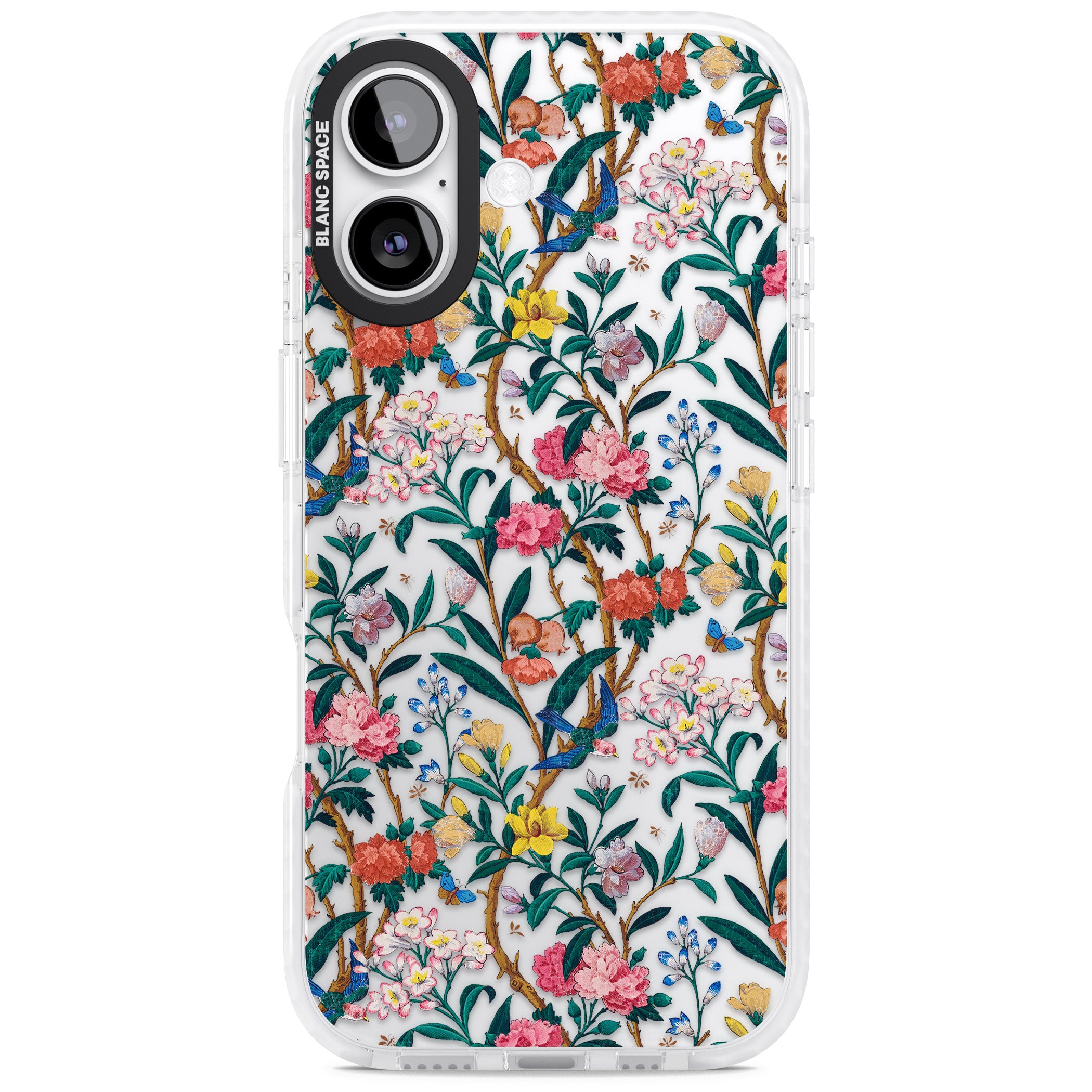 Vines & Flowers iPhone 17 Impact Clear Phone Case
