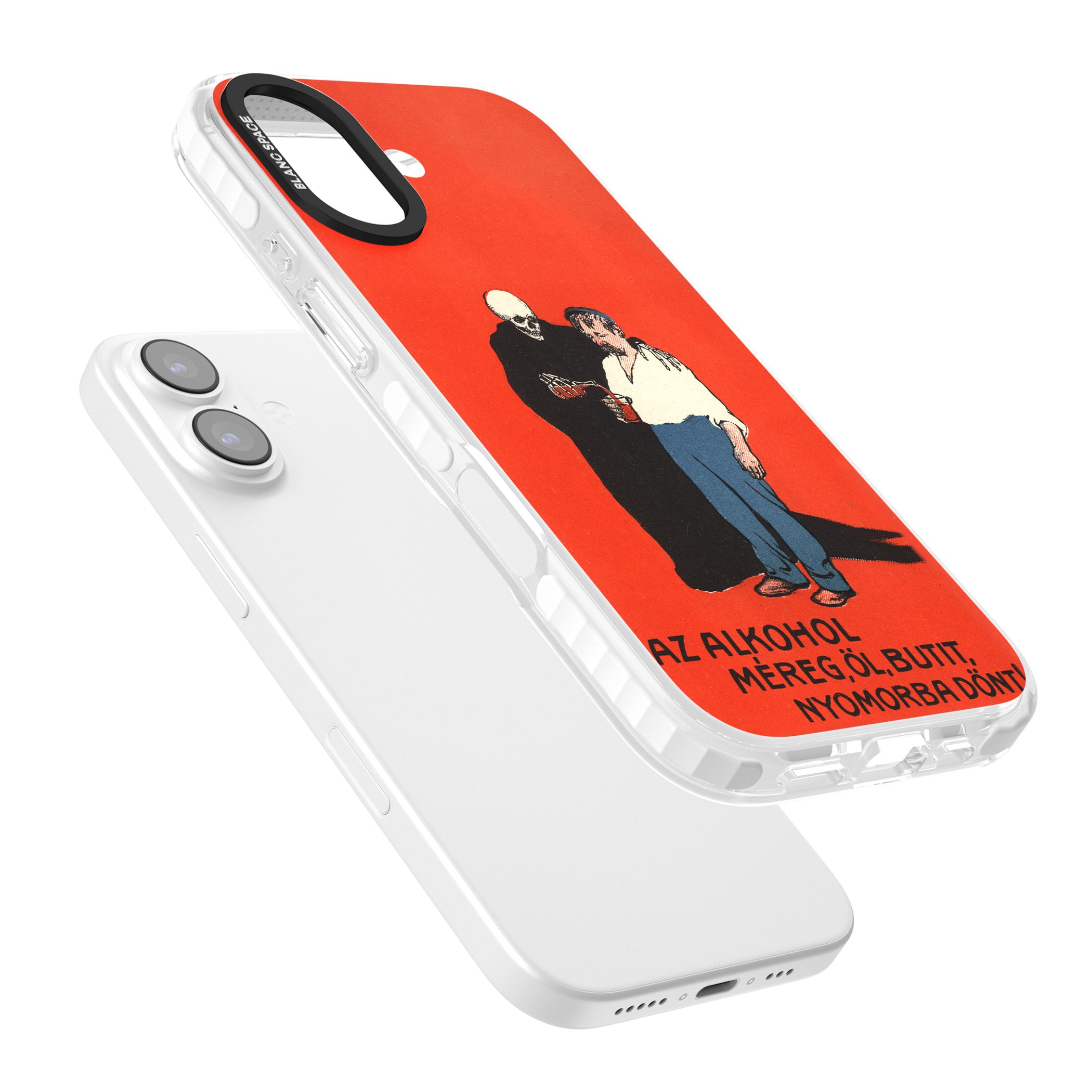 Az Alkohol Poster iPhone 17 Impact Clear Phone Case Colours