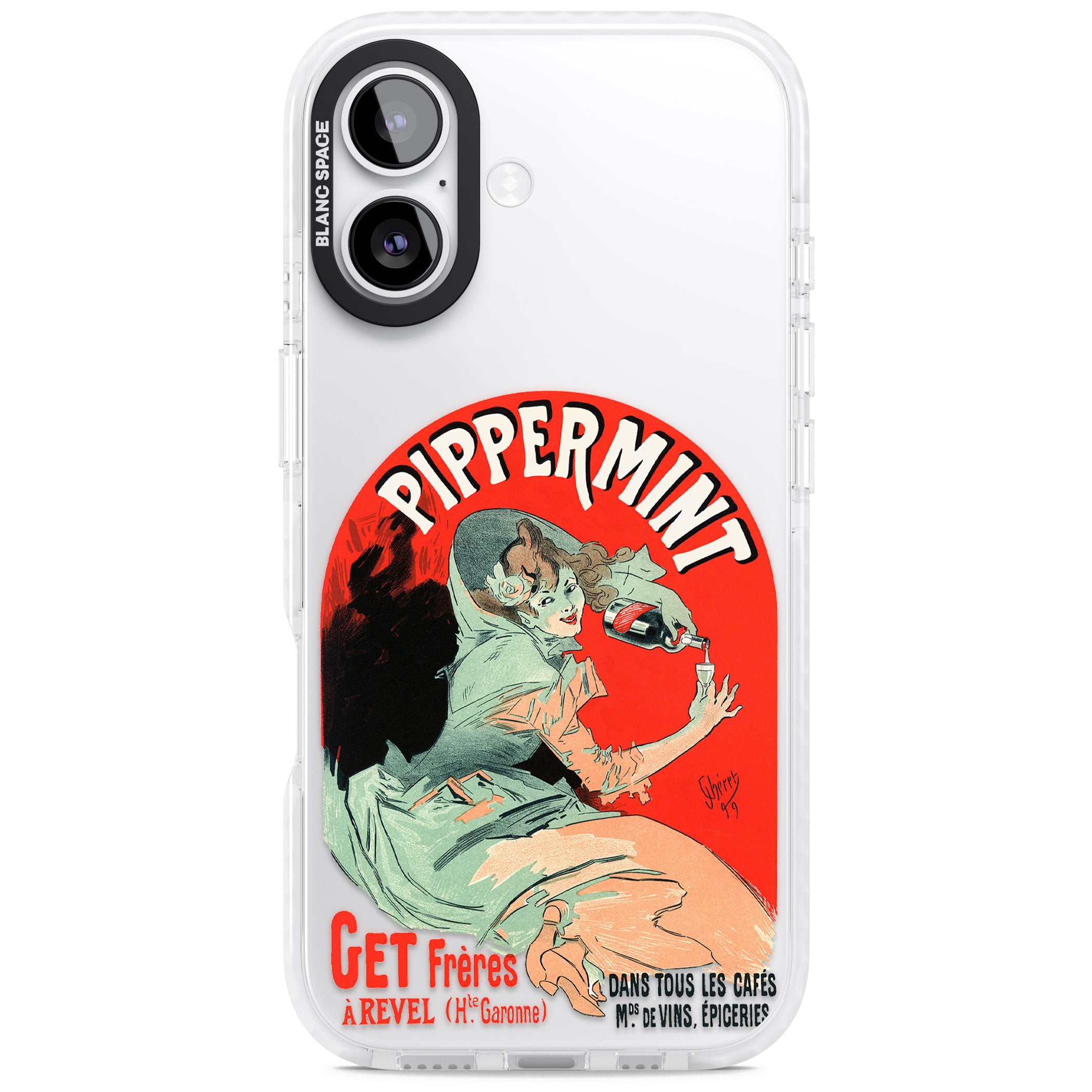 Pippermint Poster iPhone 17 Impact Clear Phone Case
