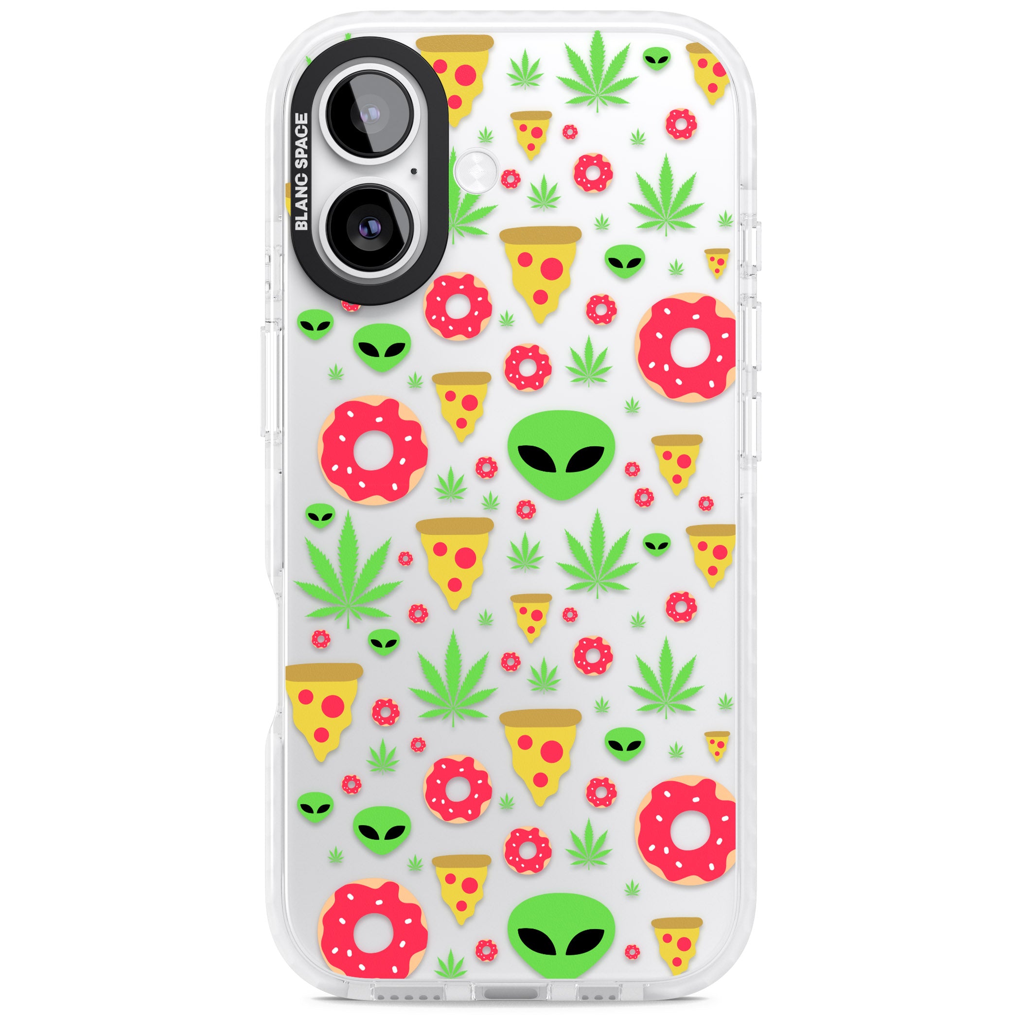 Martians & Munchies iPhone 17 Impact Clear Phone Case