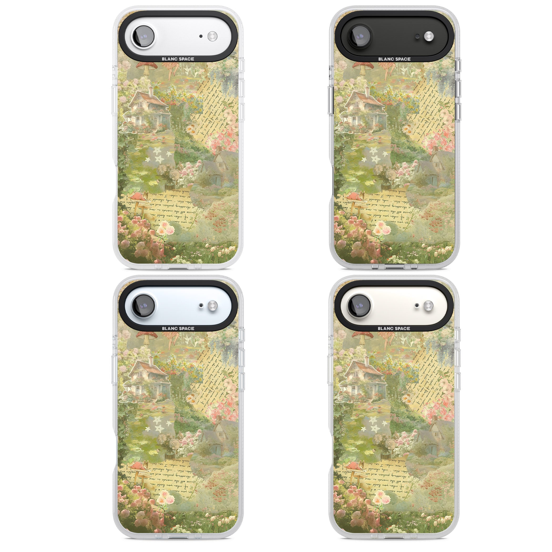 Soft Spring Collage iPhone 17 Air Impact Air Clear Phone Case APT Impact Protection