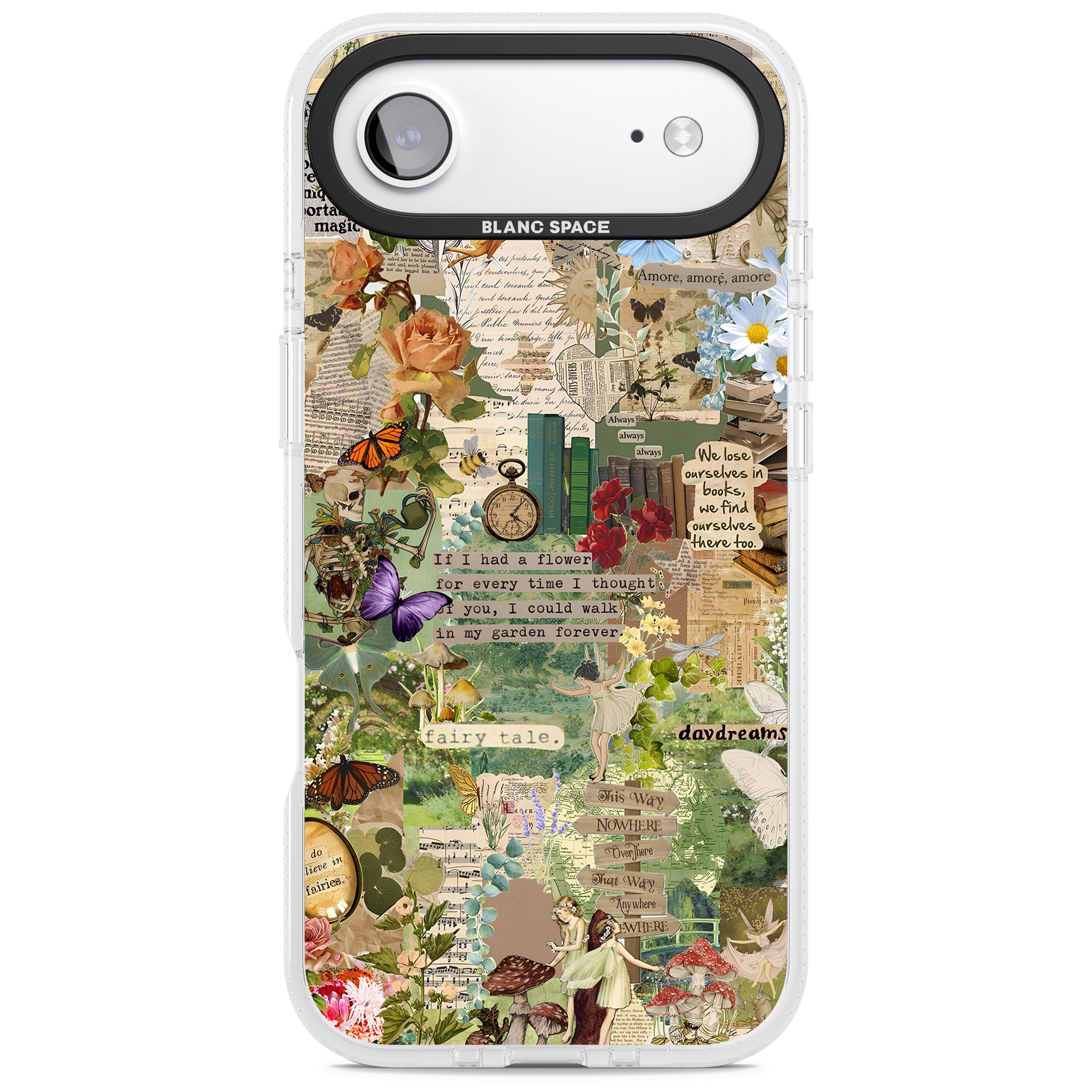 Enchanted Collage iPhone 17 Air Impact Air Clear Phone Case