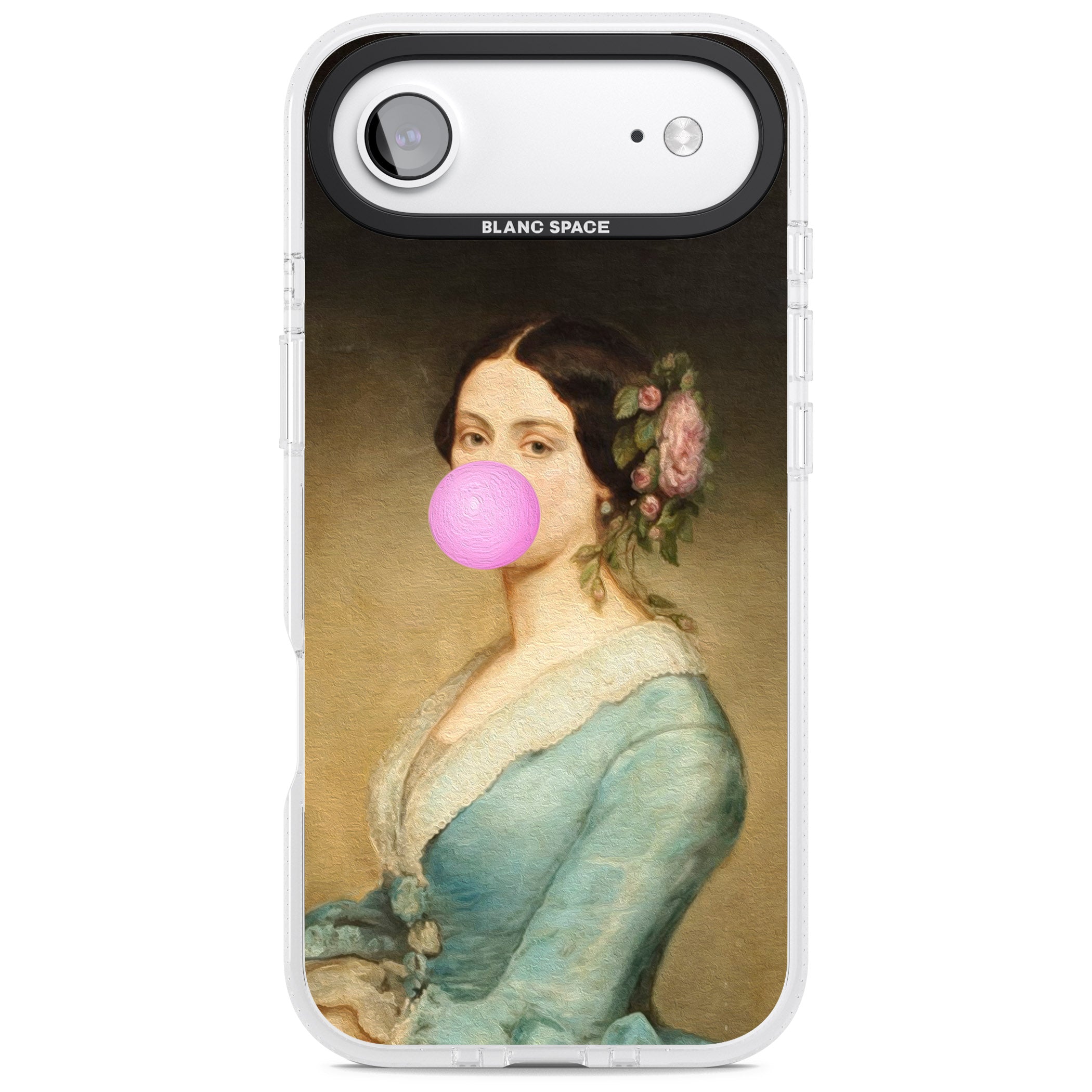 Bubblegum Renaissance iPhone 17 Air Impact Air Clear Phone Case