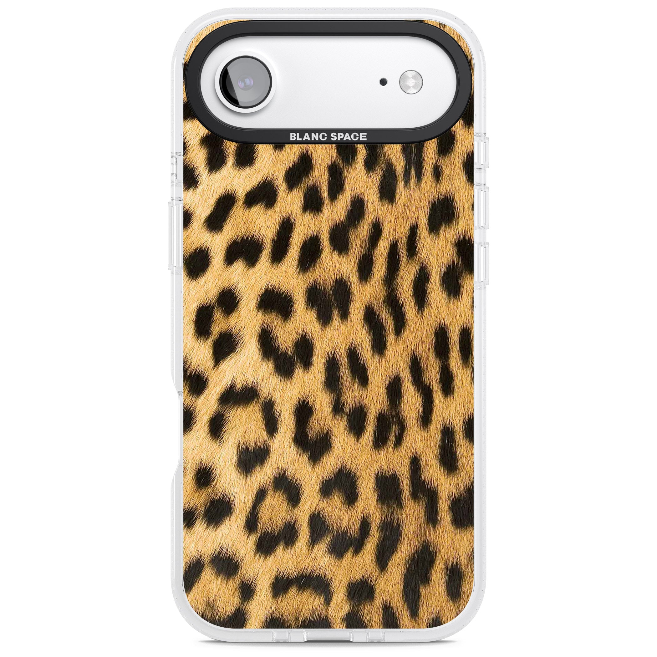 Designer Fashion Gold Leopard Print iPhone 17 Air Impact Air Clear Phone Case