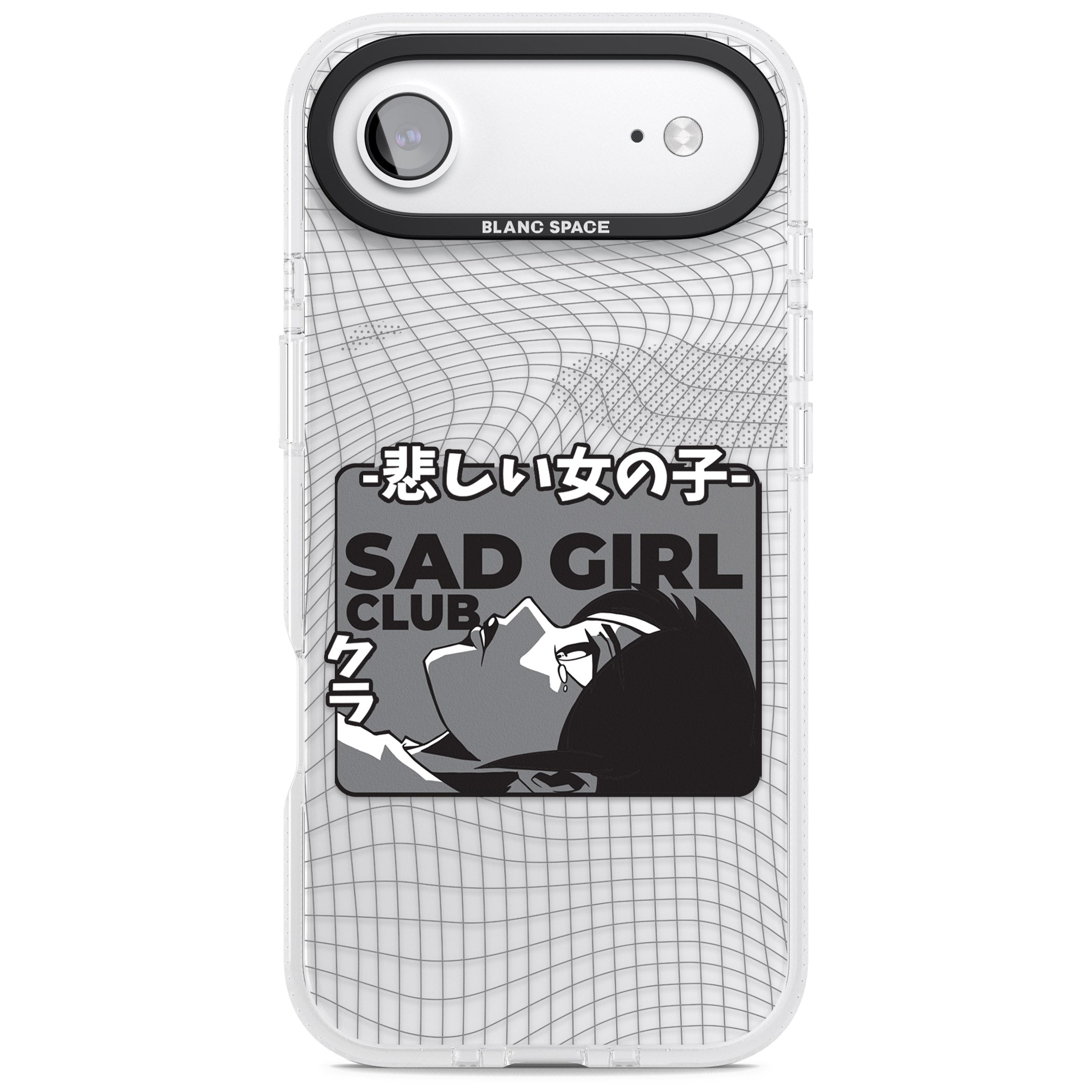 Sad Girl Club iPhone 17 Air Impact Air Clear Phone Case