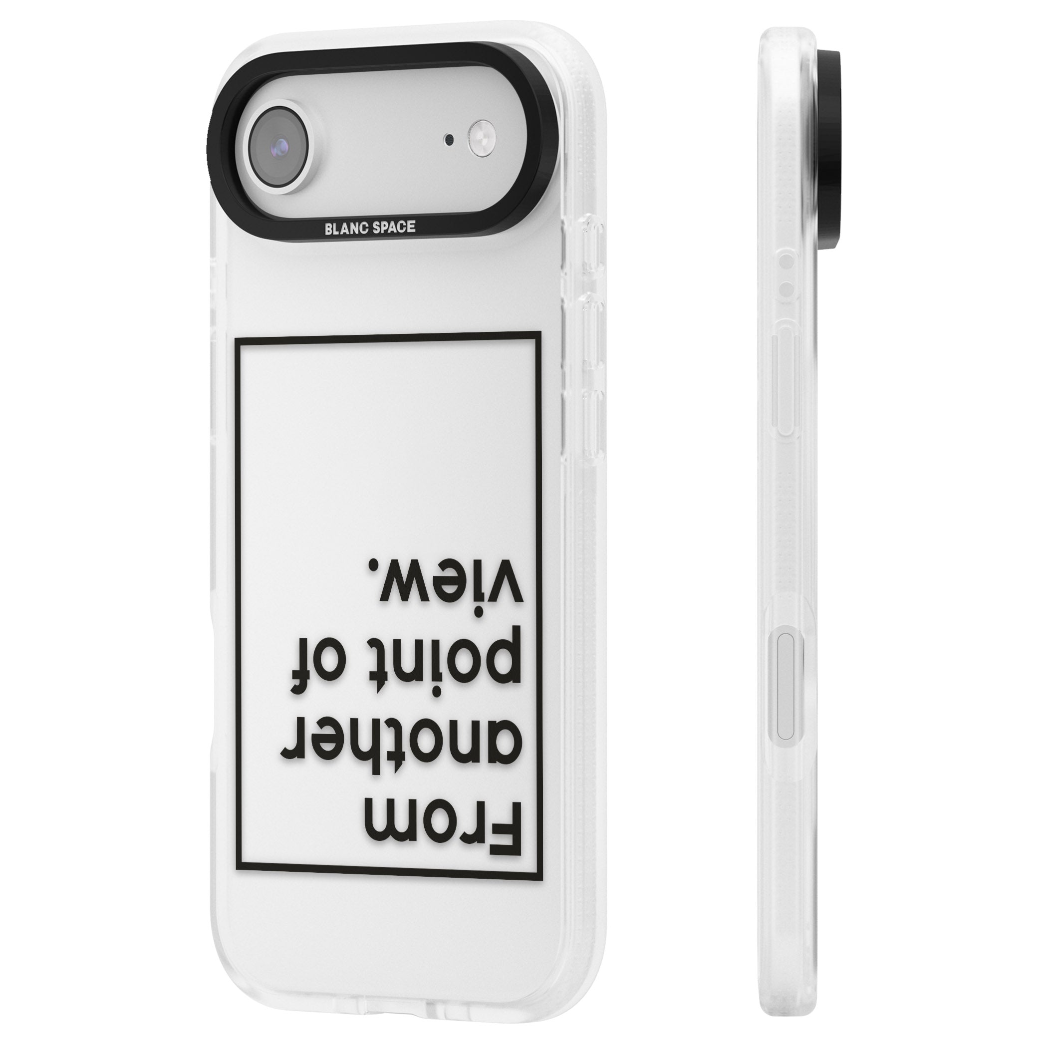 Another Point Of View iPhone 17 Air Impact Air Clear Phone Case Side Profile