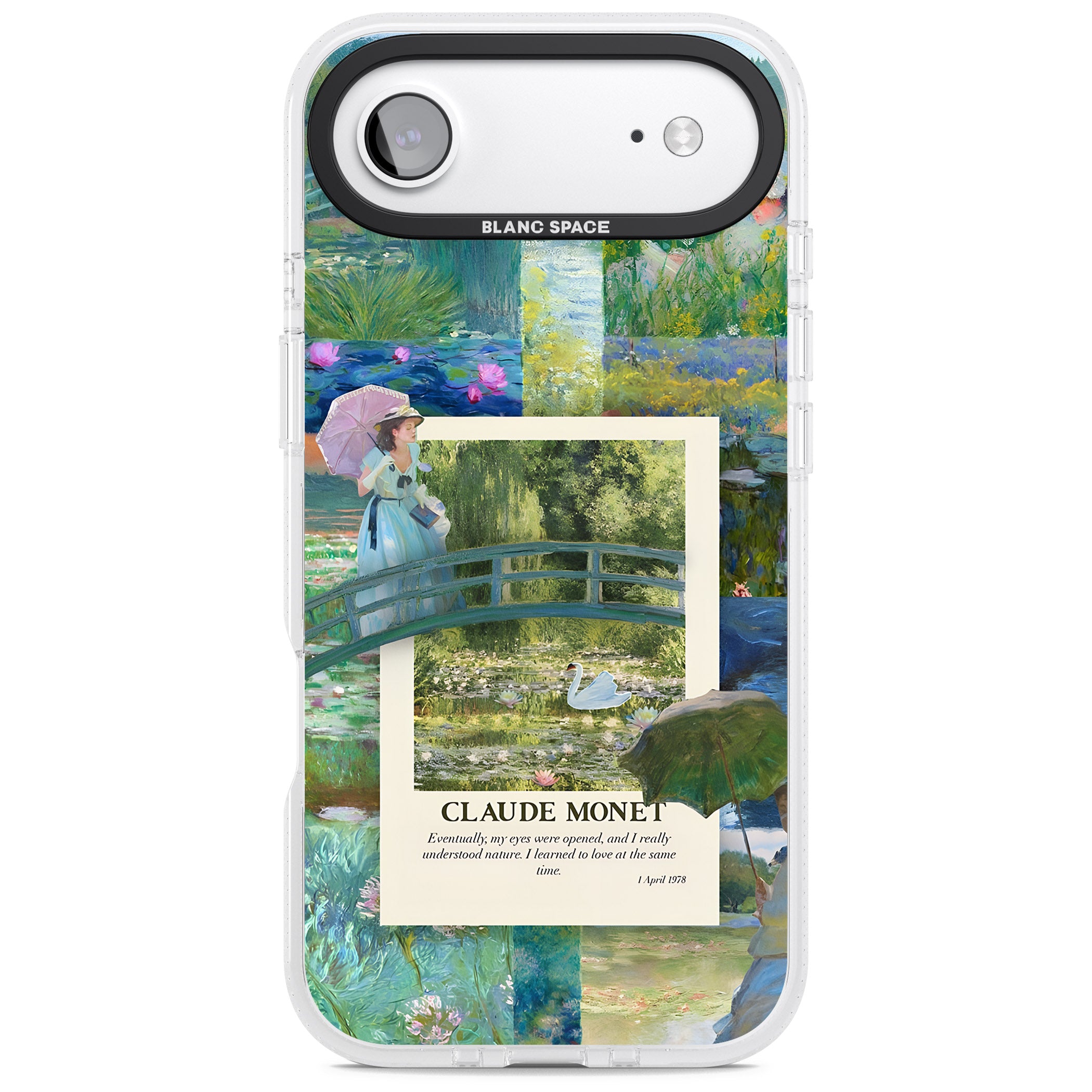 Monet Gardens iPhone 17 Air Impact Air Clear Phone Case