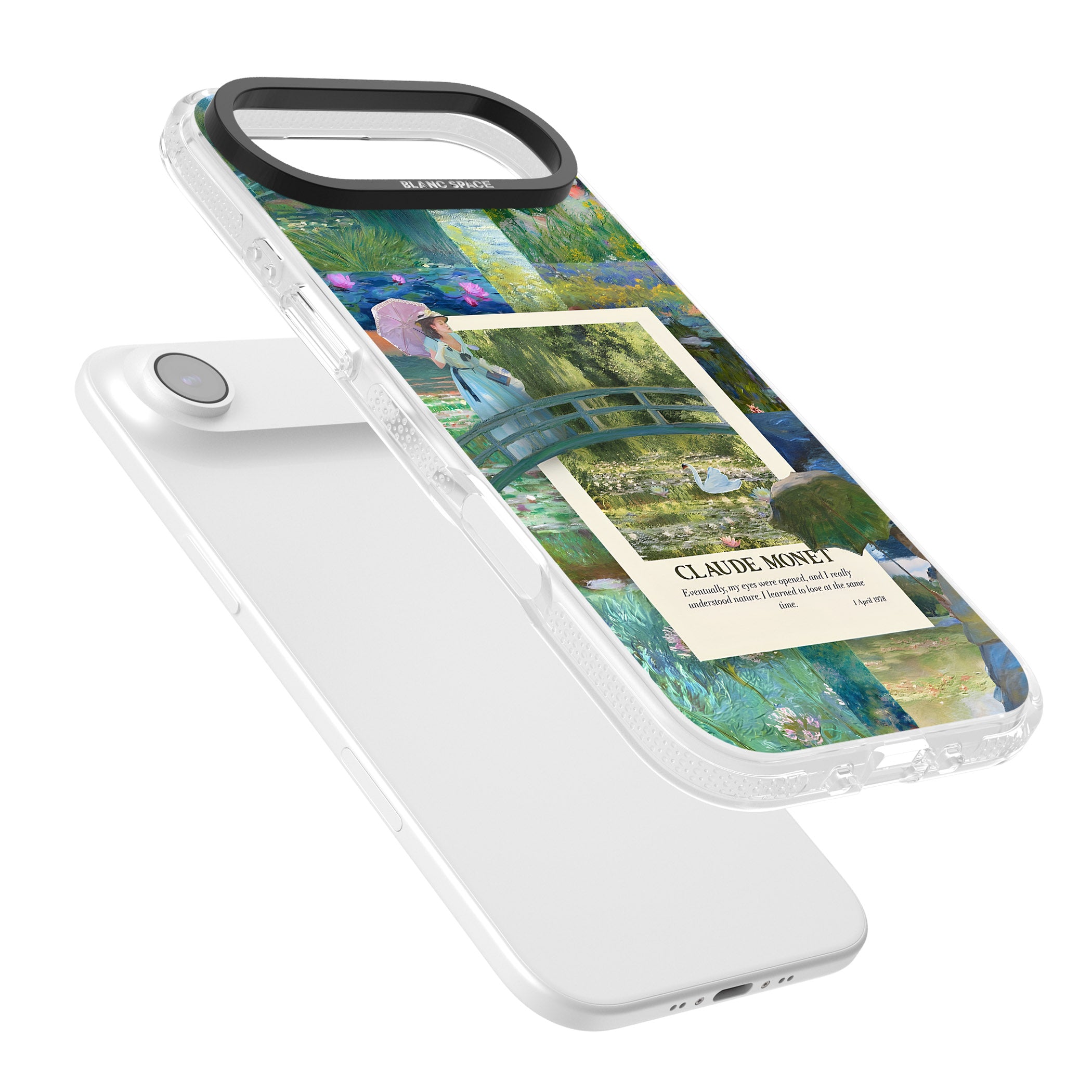Monet Gardens iPhone 17 Air Impact Air Clear Phone Case Colours
