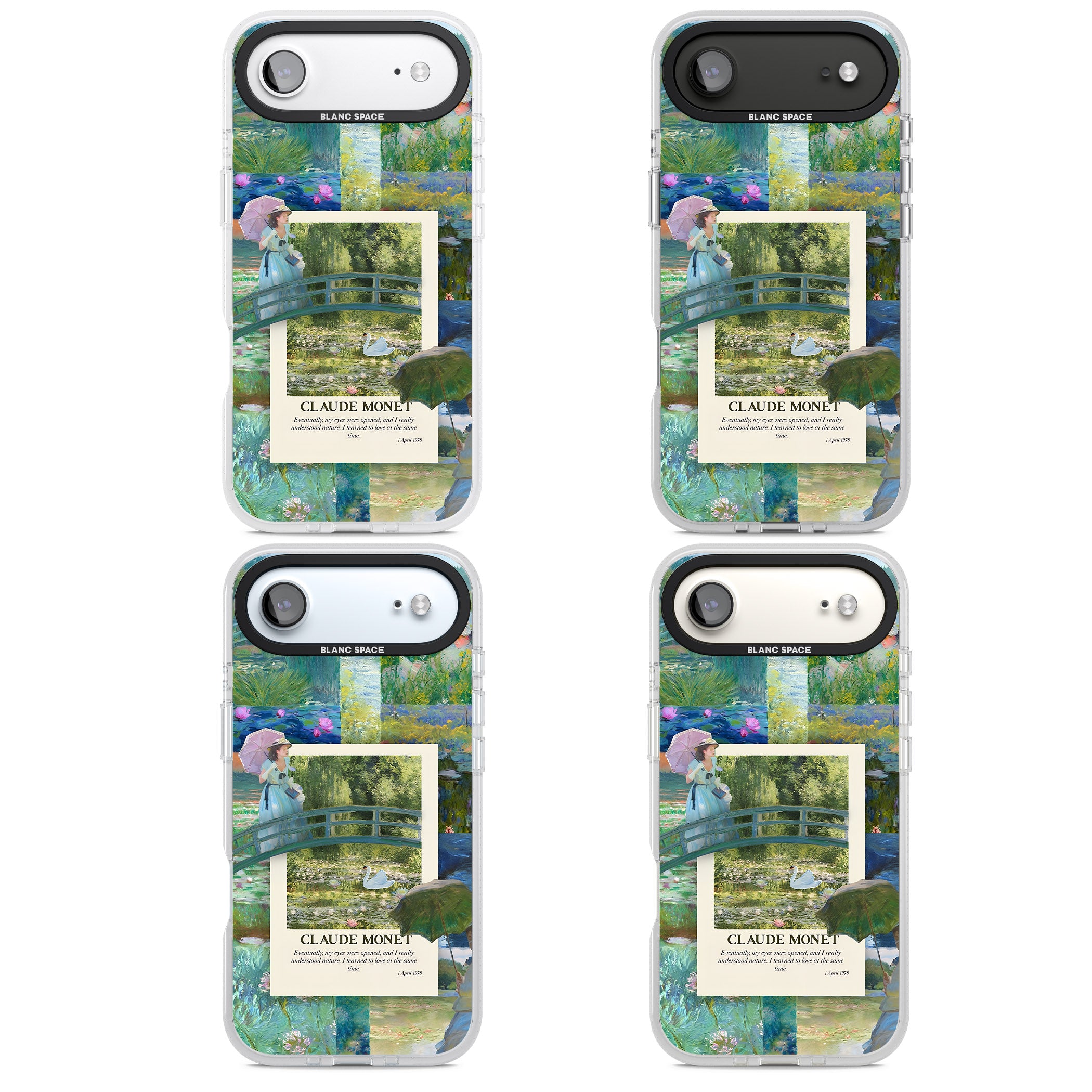 Monet Gardens iPhone 17 Air Impact Air Clear Phone Case APT Impact Protection