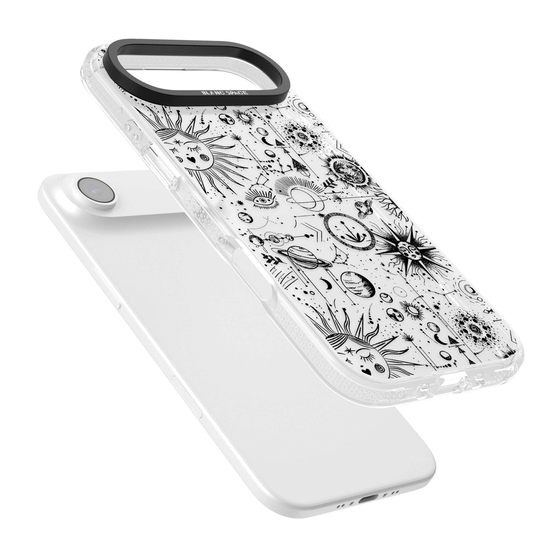 Cosmic Zodiac iPhone 17 Air Impact Air Clear Phone Case Colours