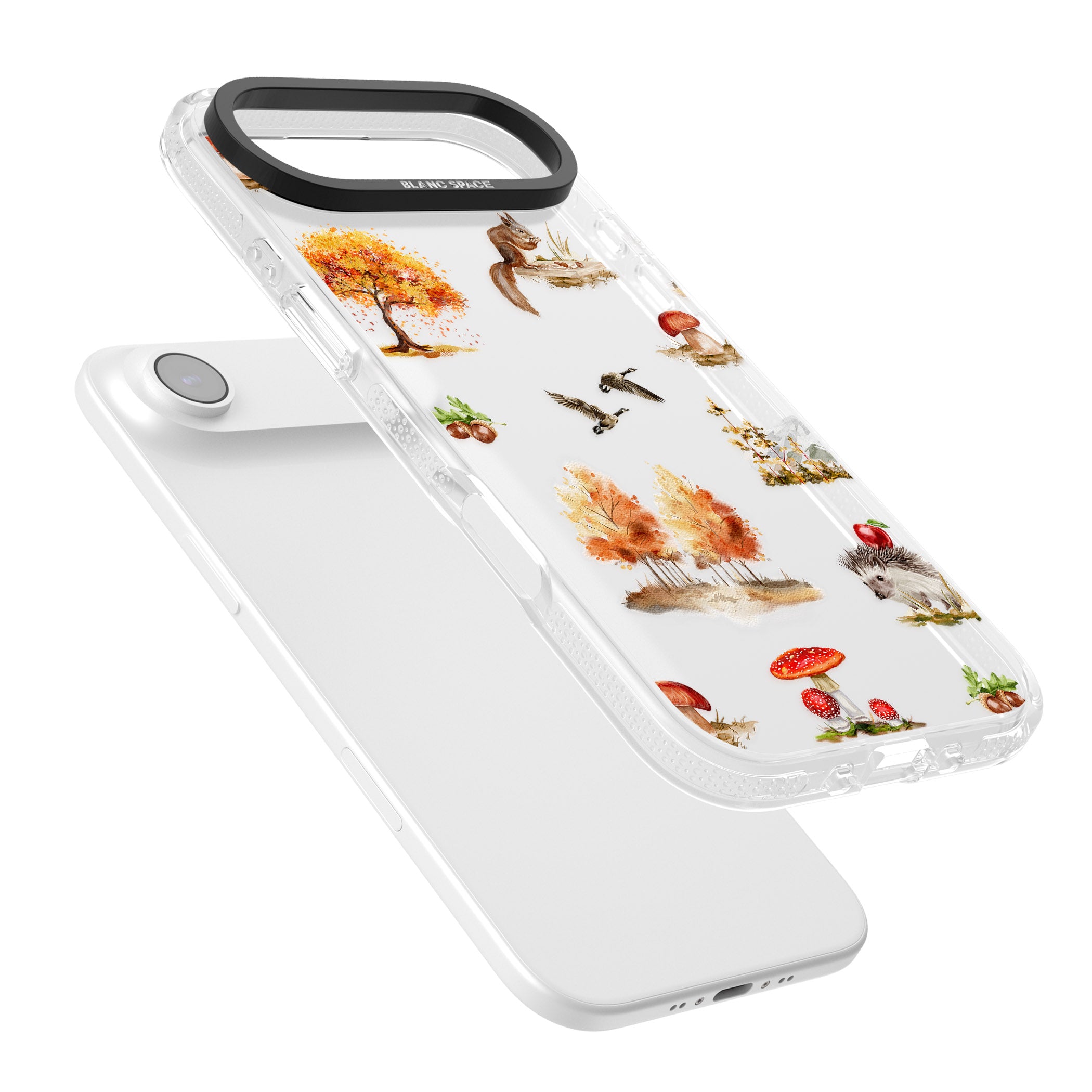 Fall Forest Friends iPhone 17 Air Impact Air Clear Phone Case Colours