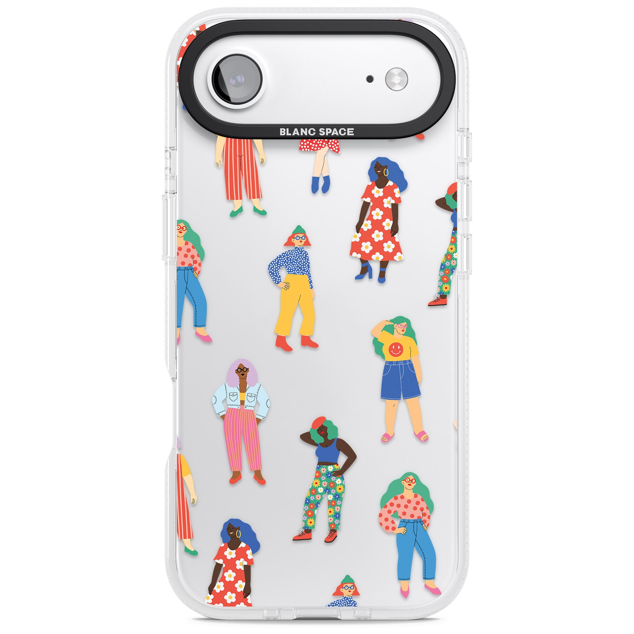 Girls Pattern iPhone 17 Air Impact Air Clear Phone Case