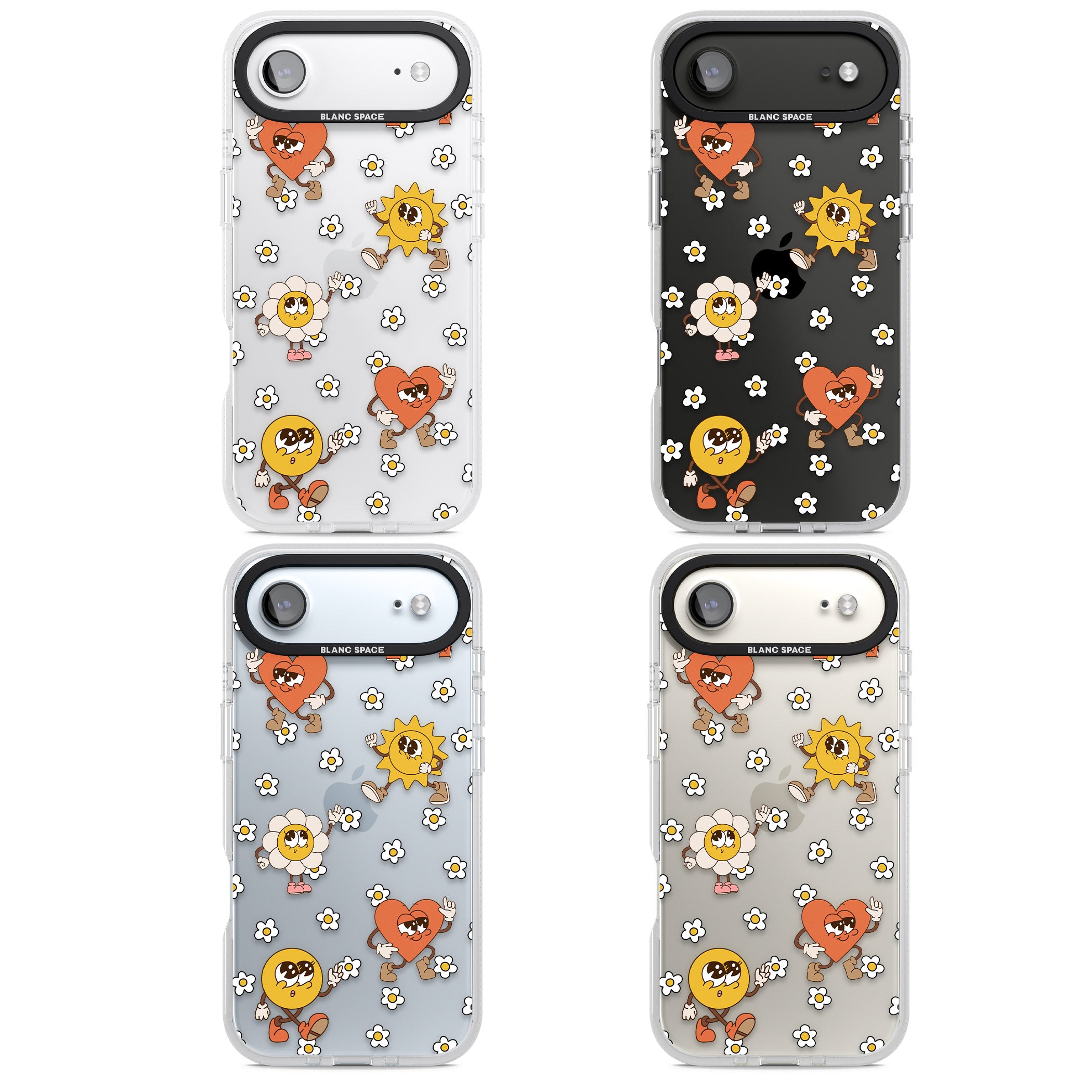 Daisies & Friends iPhone 17 Air Impact Air Clear Phone Case APT Impact Protection