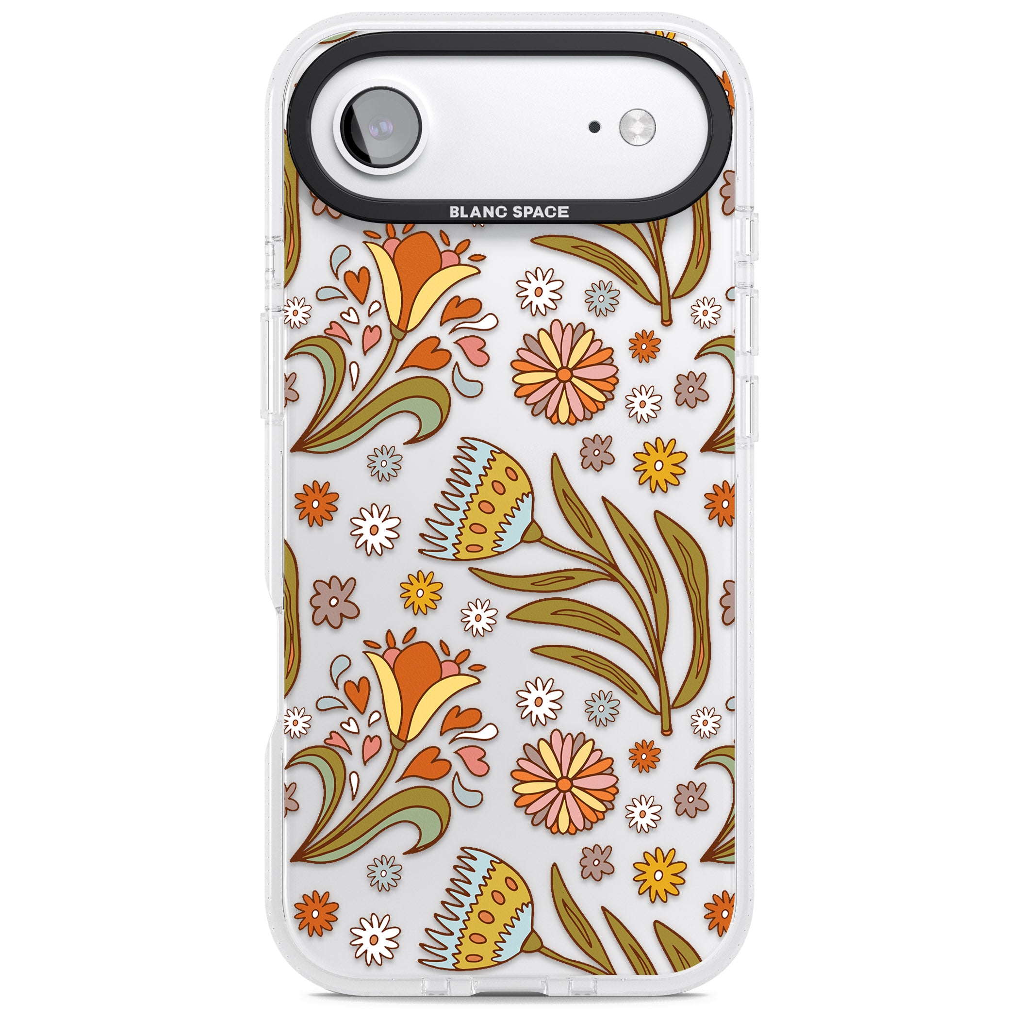 Boho Celestial Wildflower iPhone 17 Air Impact Air Clear Phone Case
