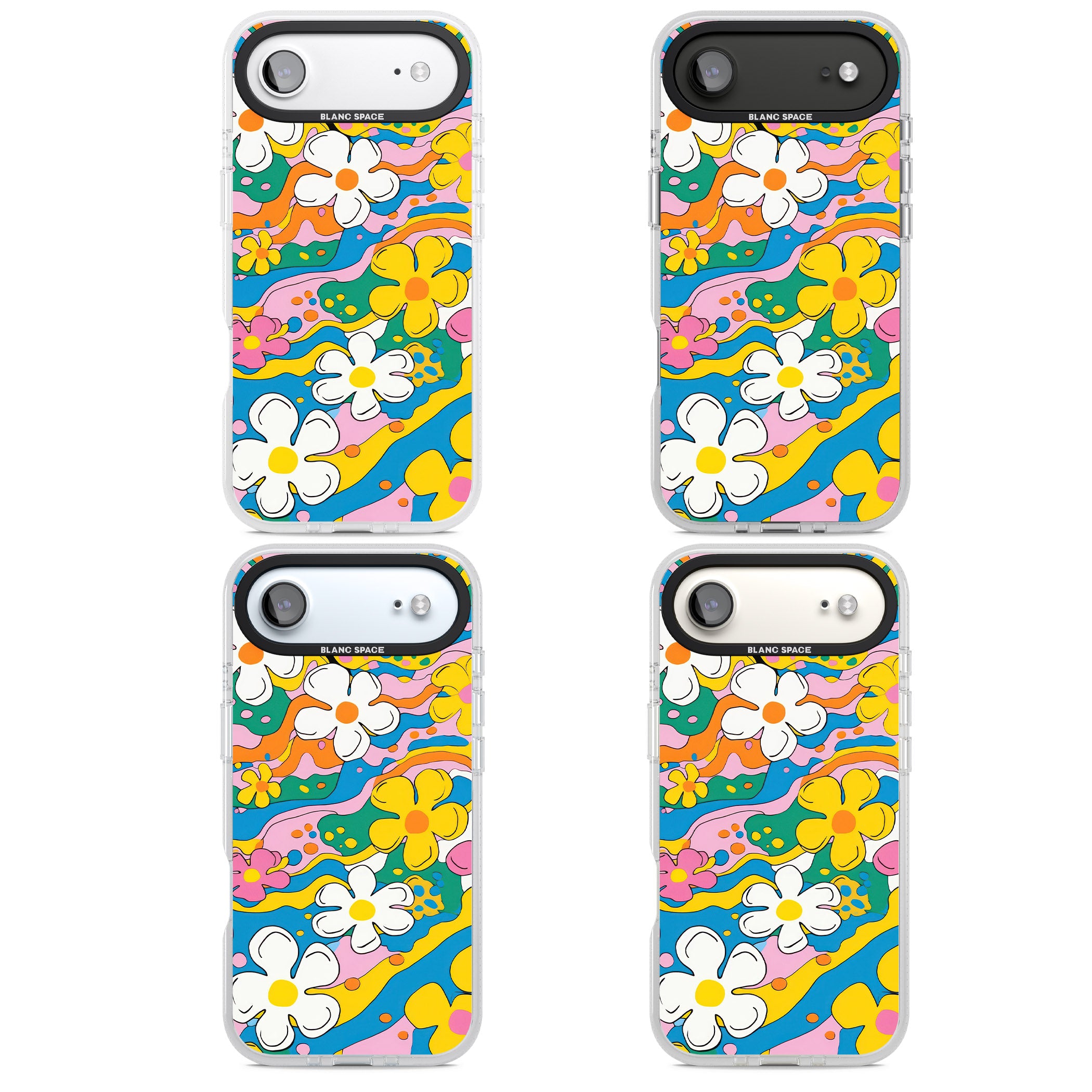 Vibrant Bloom iPhone 17 Air Impact Air Clear Phone Case APT Impact Protection