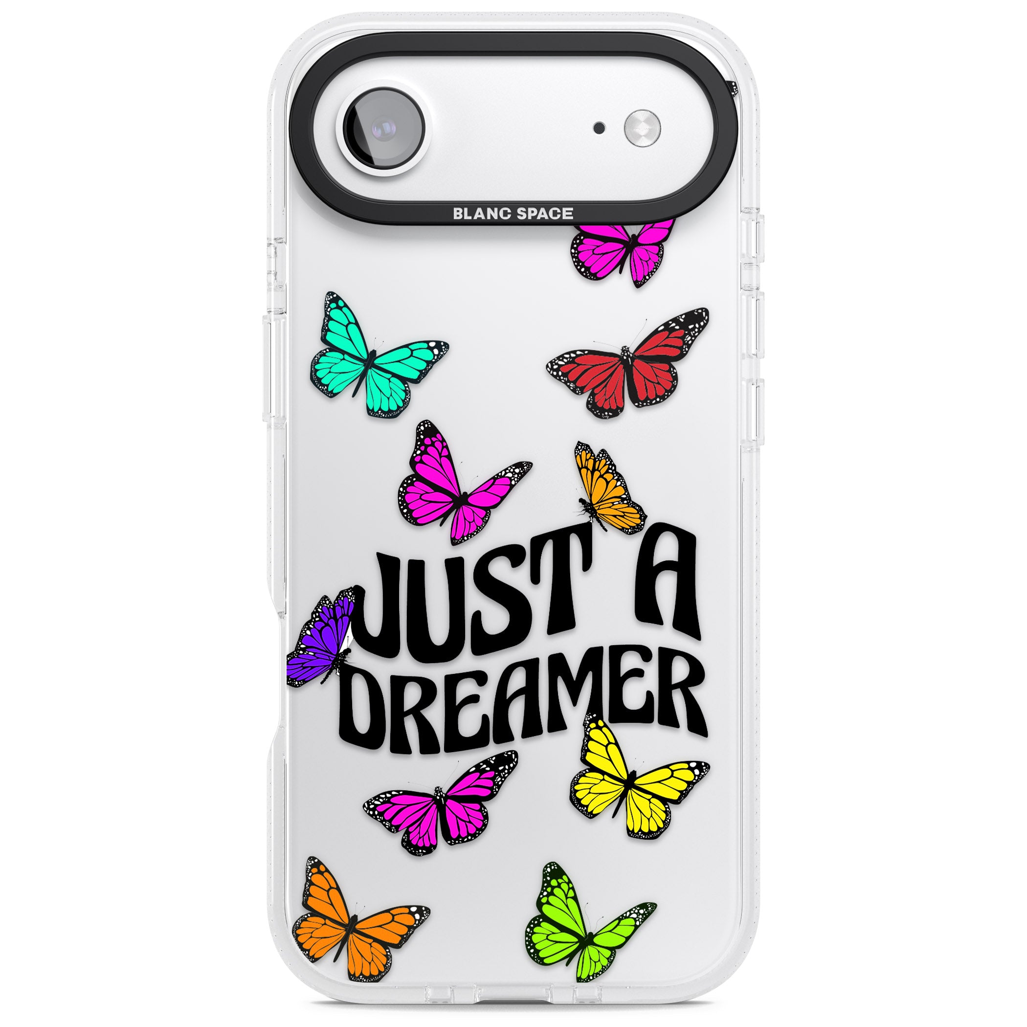 Just A Dreamer Butterfly iPhone 17 Air Impact Air Clear Phone Case