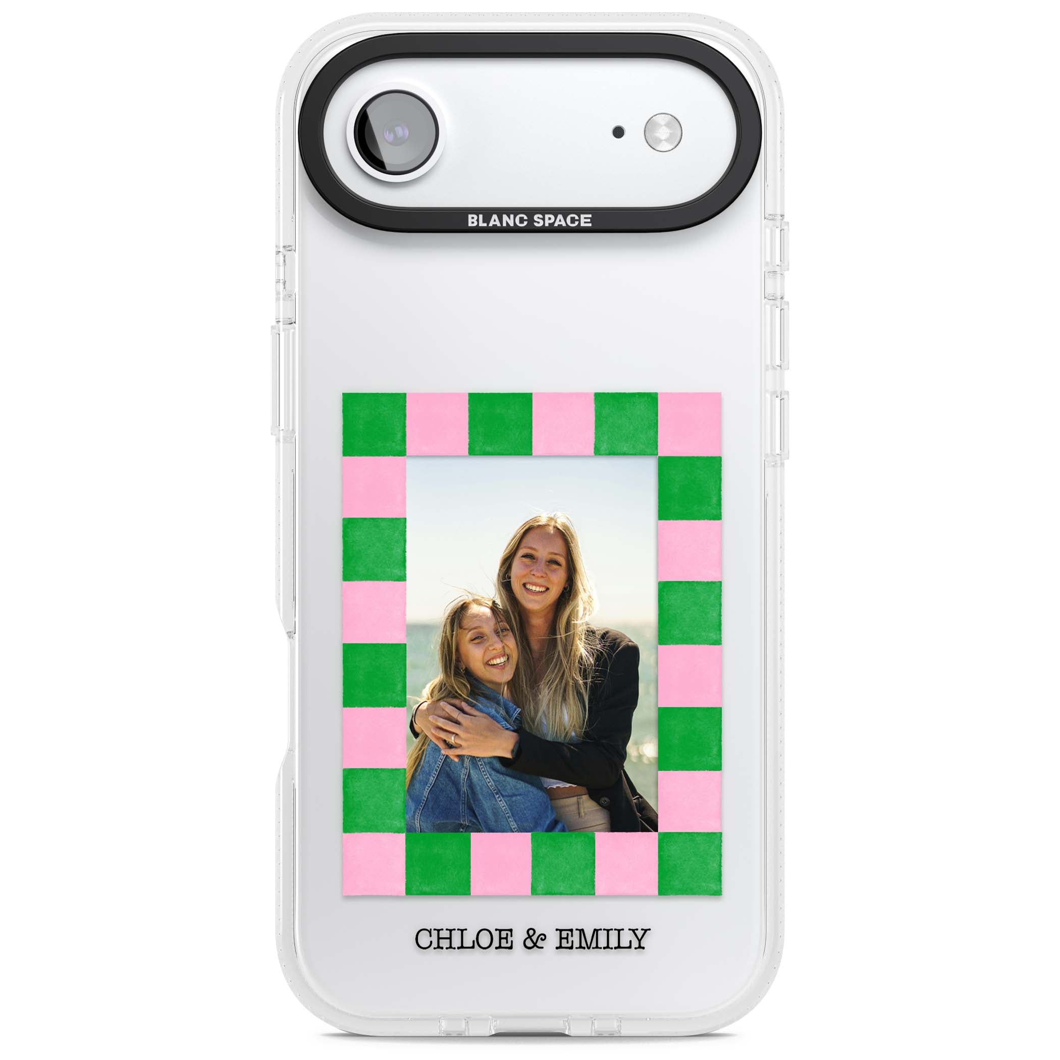 Riviera Check Photo cute iPhone case | Clear Case Impact Air case for iPhone Air