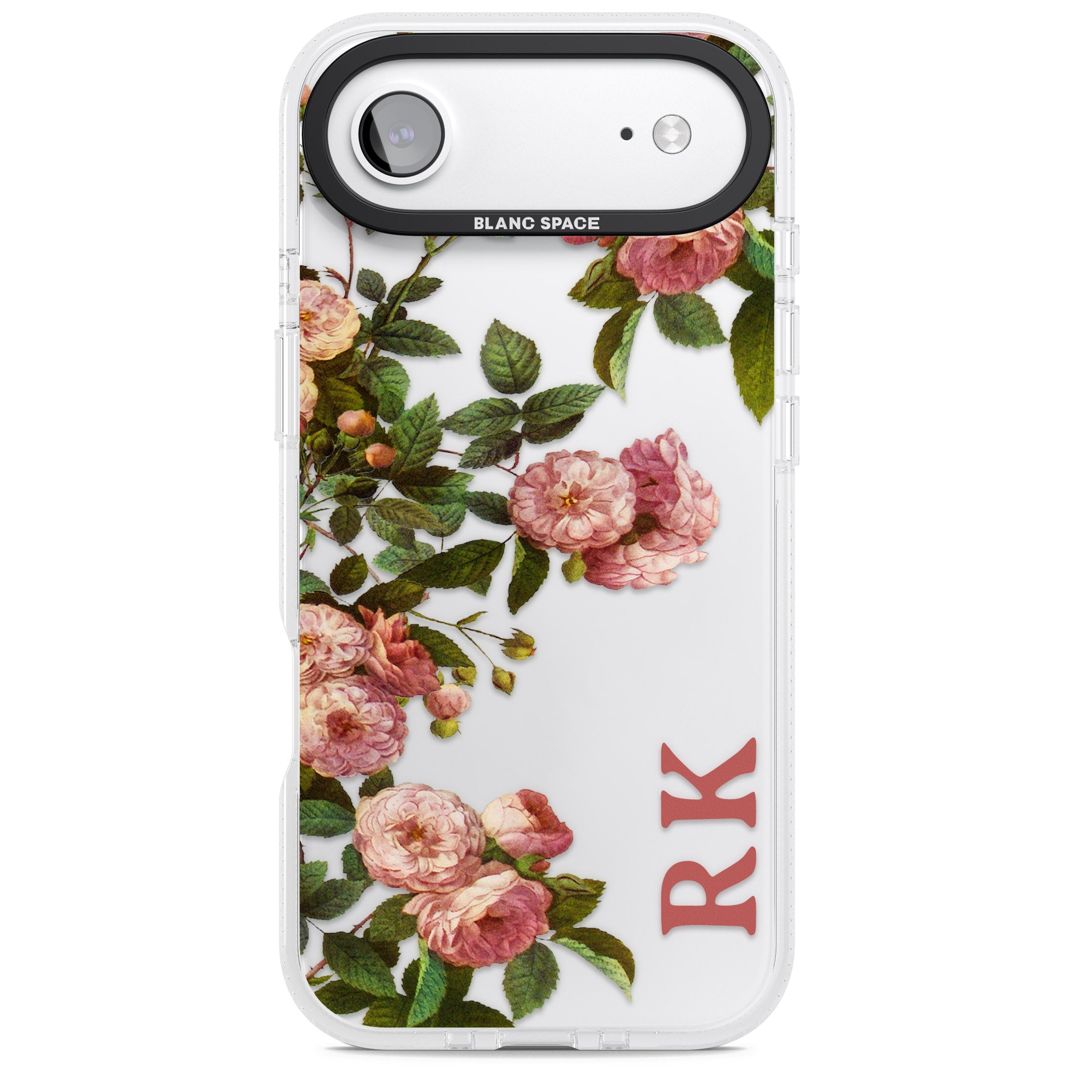 Personalised Vintage Floral Garden iPhone 17 Air Impact Air Clear Phone Case