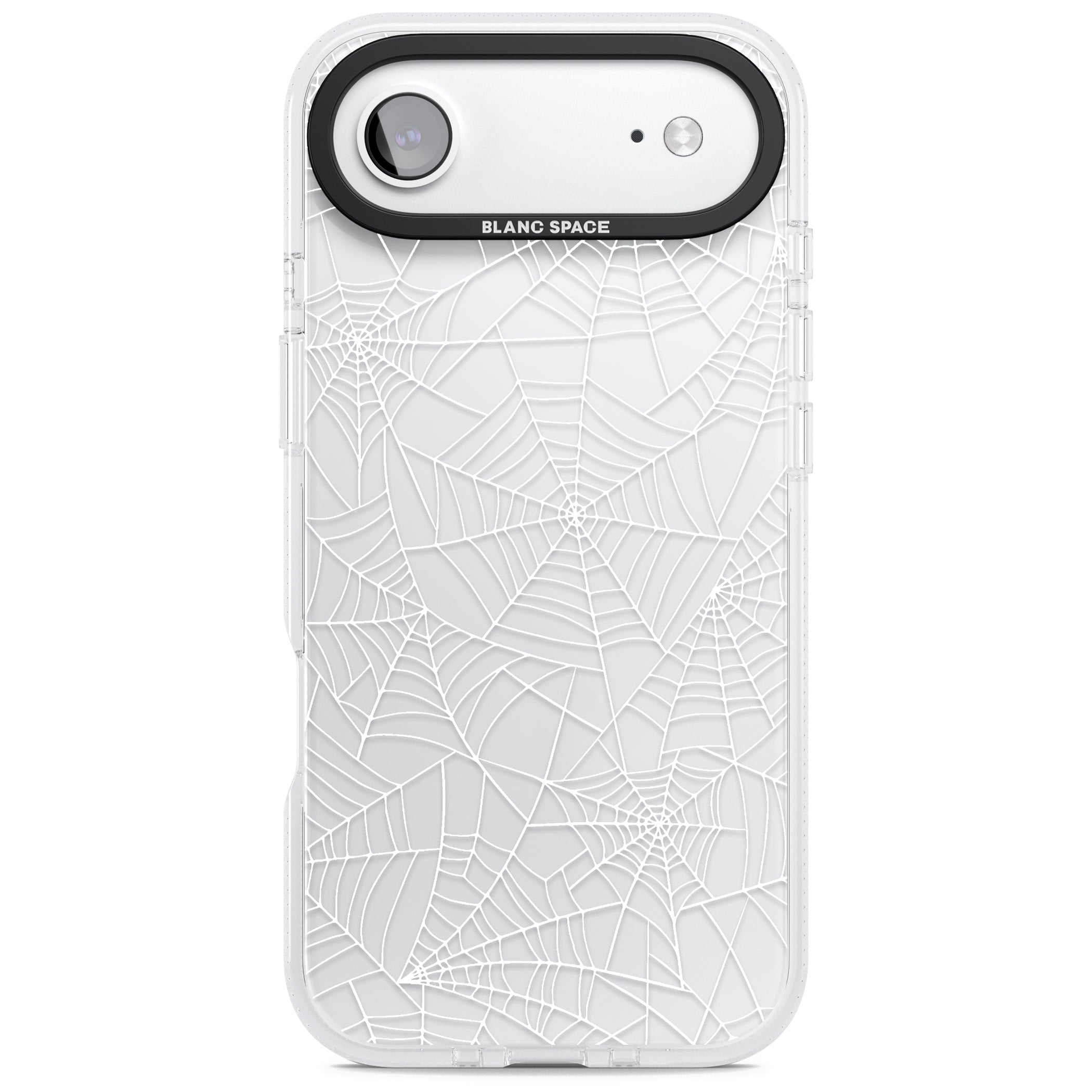 Personalised Spider Webs iPhone 17 Air Impact Air Clear Phone Case