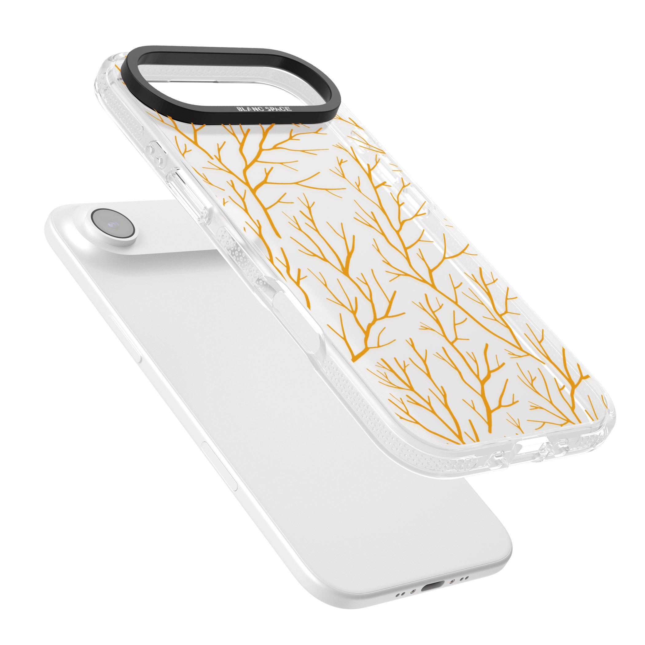 Personalised Bramble Branches iPhone 17 Air Impact Air Clear Phone Case Colours