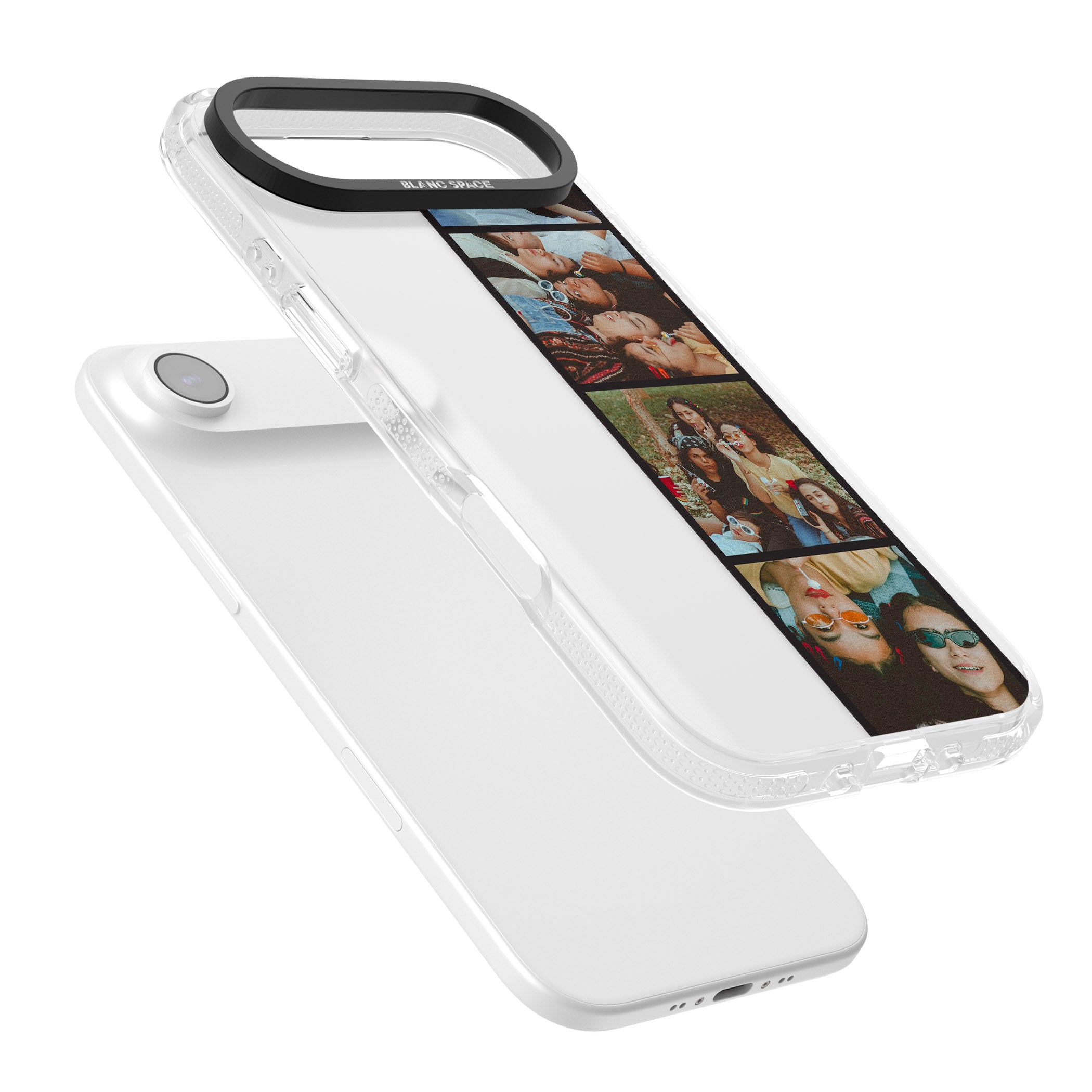 Personalised Photo Strip iPhone 17 Air Impact Air Clear Phone Case Colours