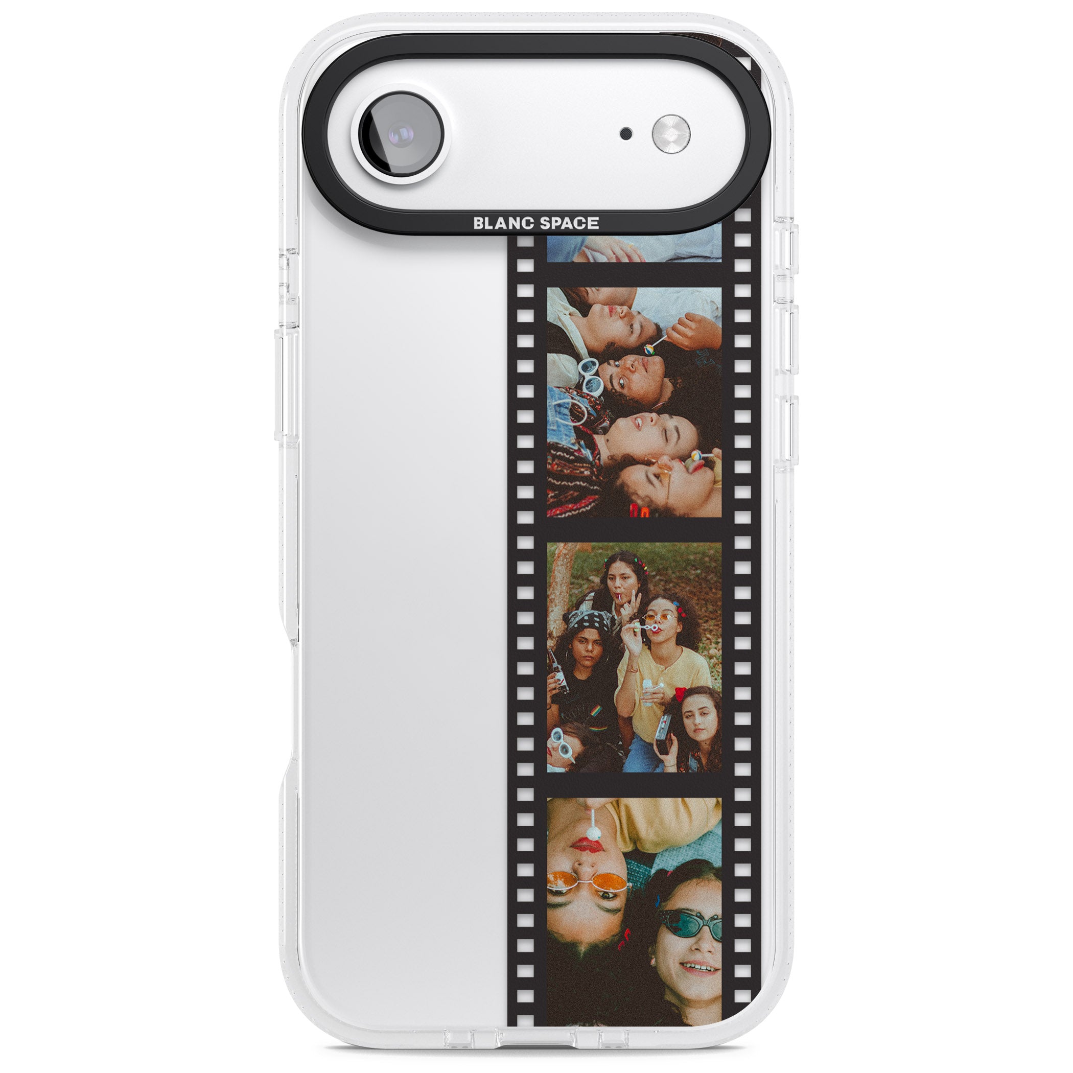 Personalised Photo Film Strip iPhone 17 Air Impact Air Clear Phone Case