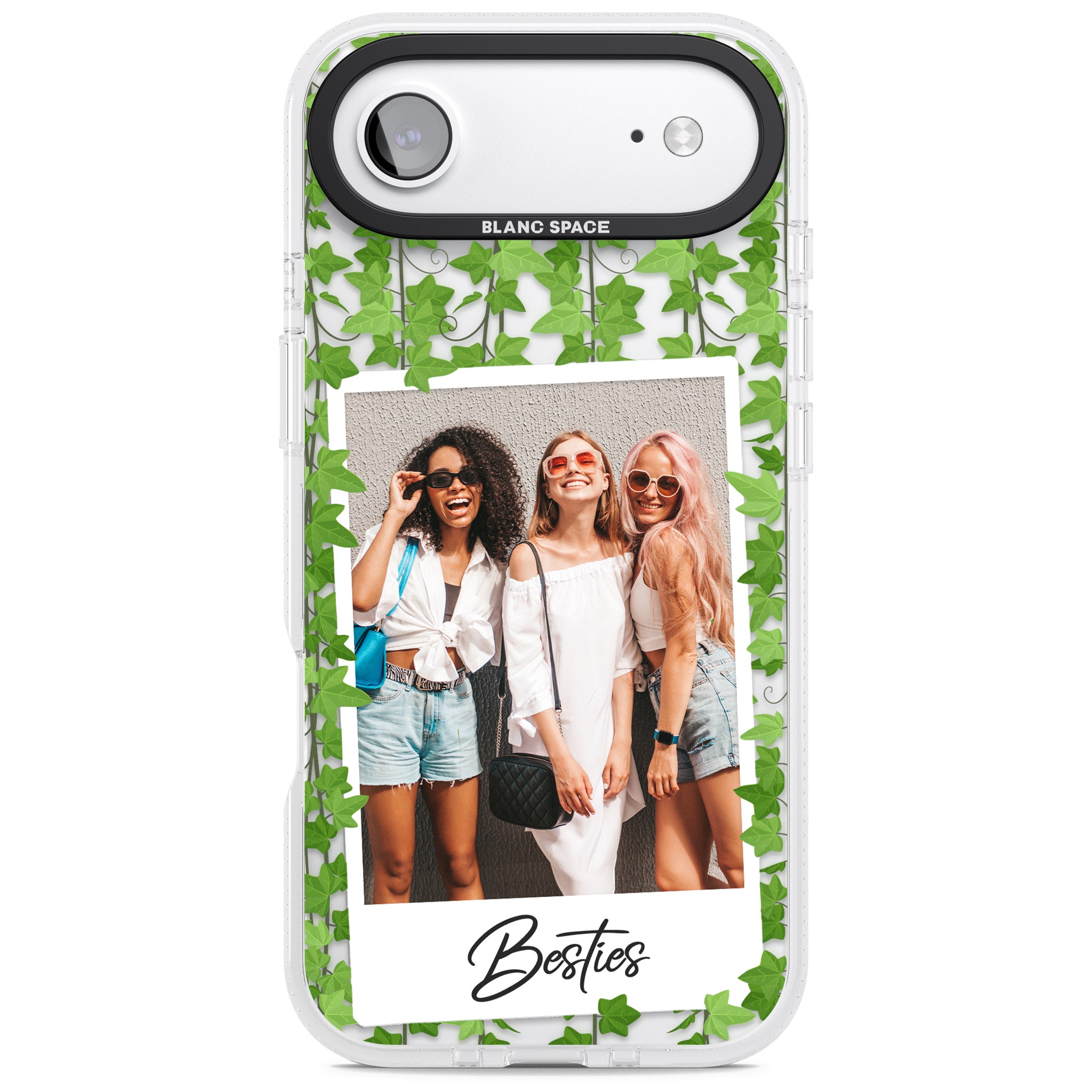 Personalised Ivy Vine Instant Photo iPhone 17 Air Impact Air Clear Phone Case