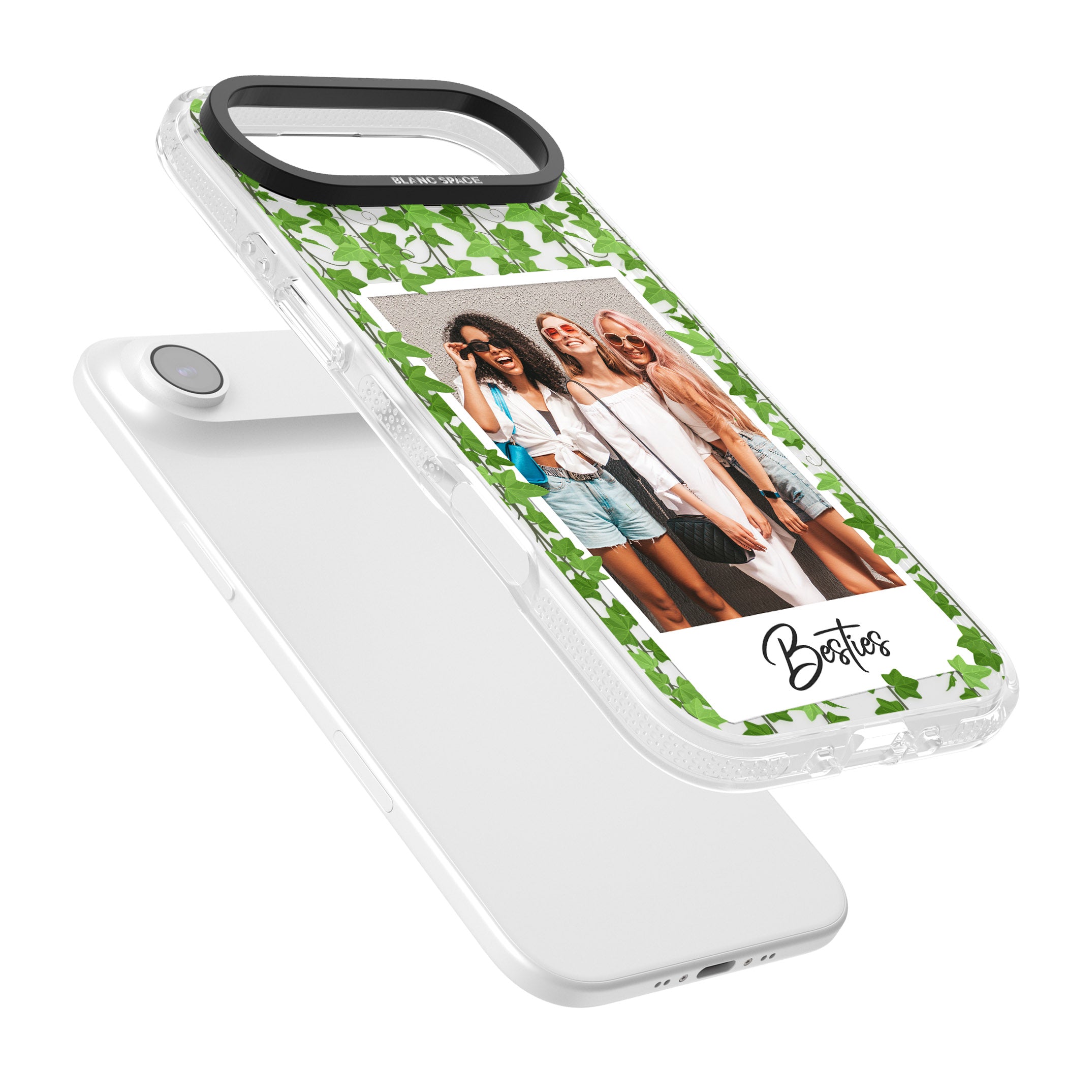 Personalised Ivy Vine Instant Photo iPhone 17 Air Impact Air Clear Phone Case Colours