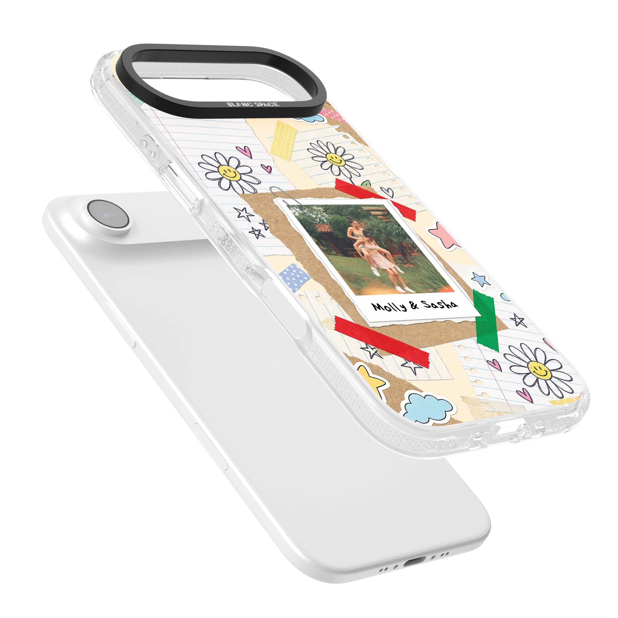 Scrapbook Photo coquette iPhone case | Clear Case Impact Air case for iPhone Air