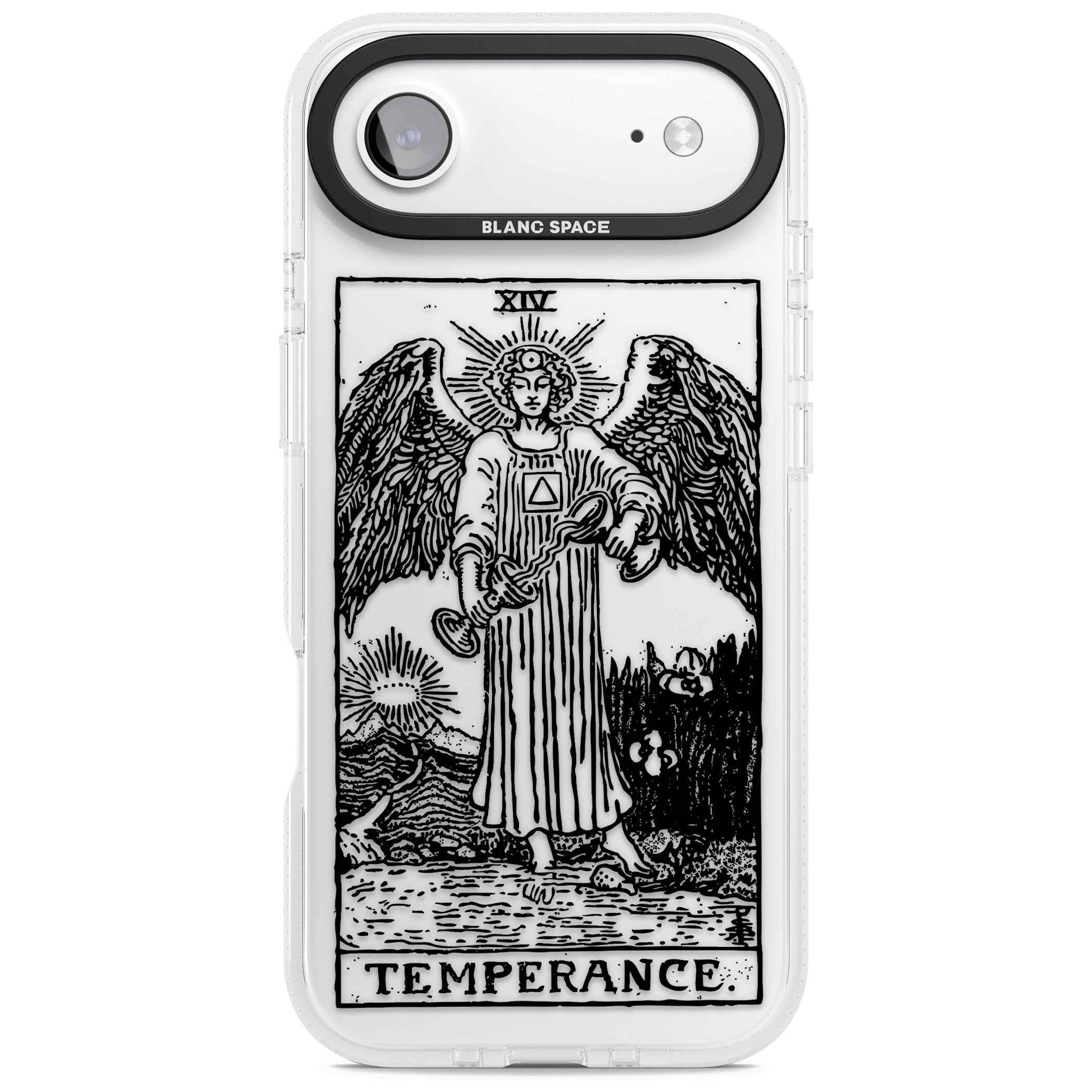 Personalised Temperance Tarot Card (Clear) iPhone 17 Air Impact Air Clear Phone Case