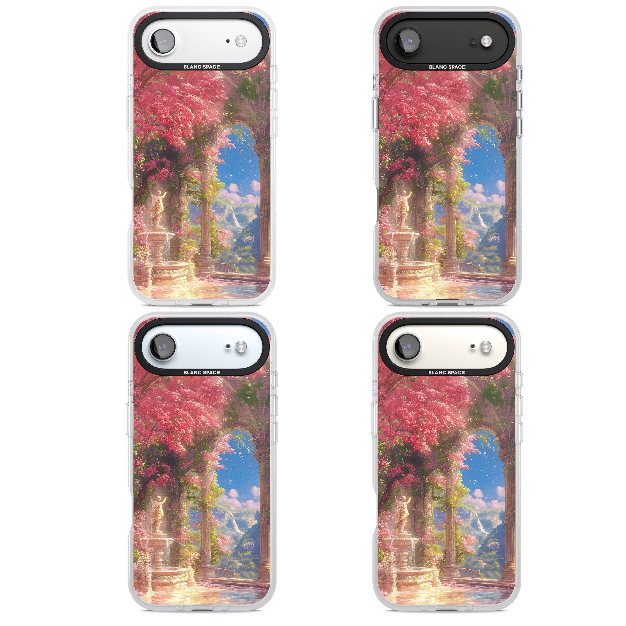 Castle Blossom iPhone 17 Air Impact Air Clear Phone Case APT Impact Protection