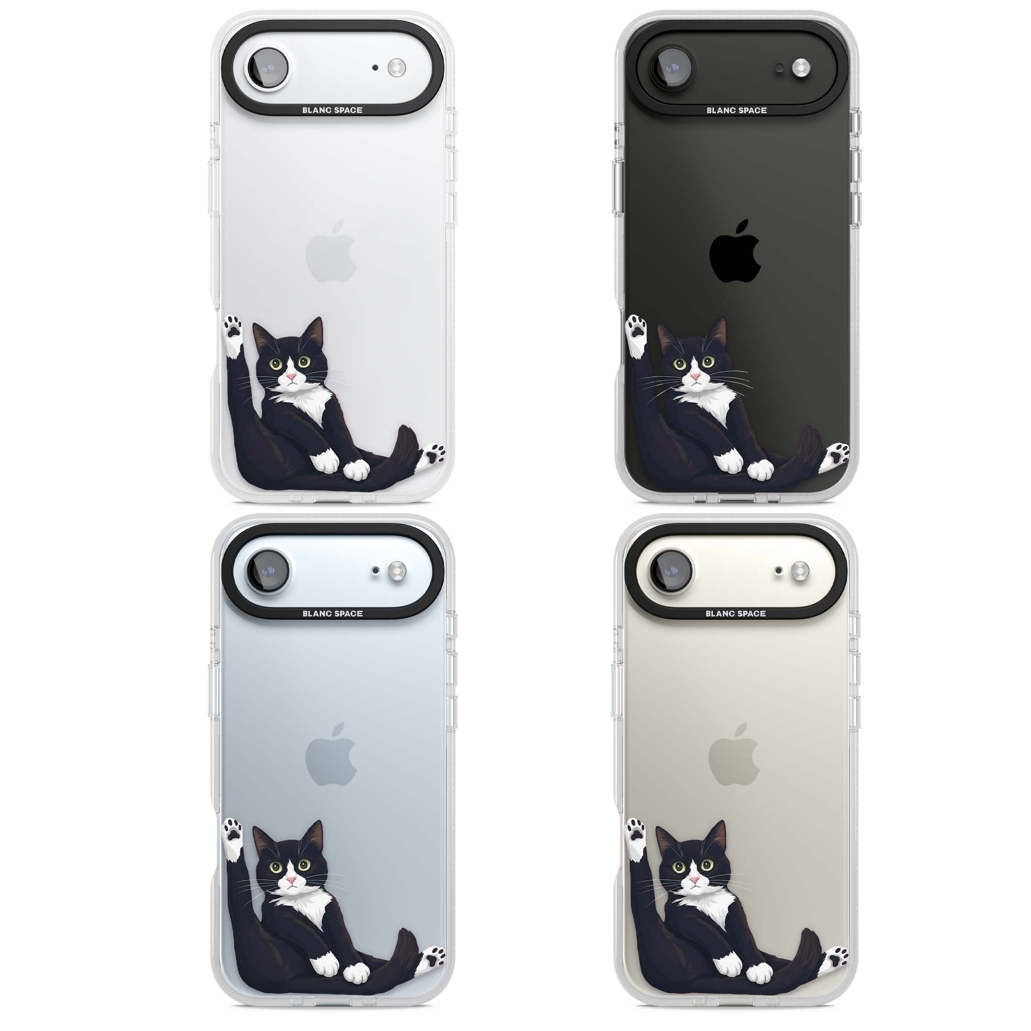 Mid-Groom Cat animals iPhone case | Clear Case Impact Air case for iPhone Air