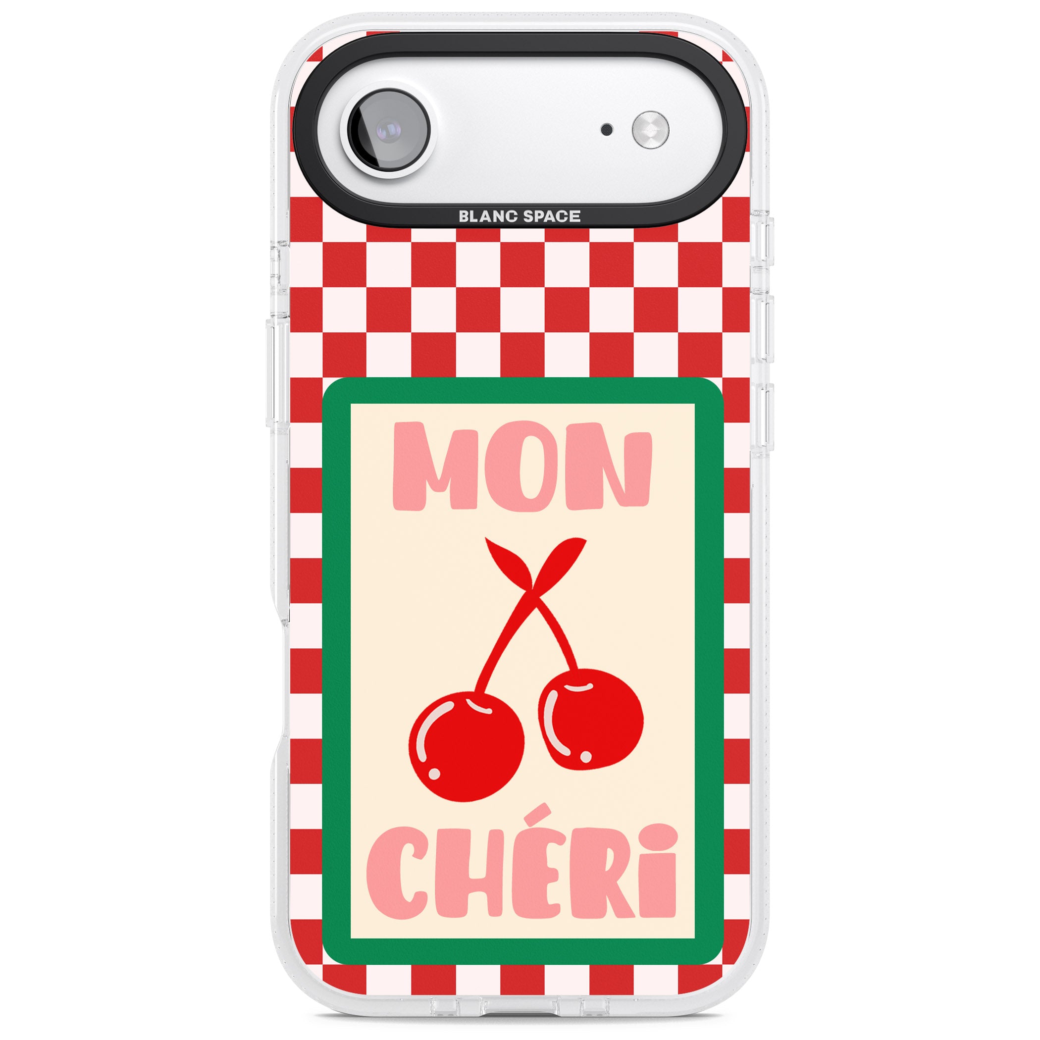 Mon Cheri iPhone 17 Air Impact Air Clear Phone Case