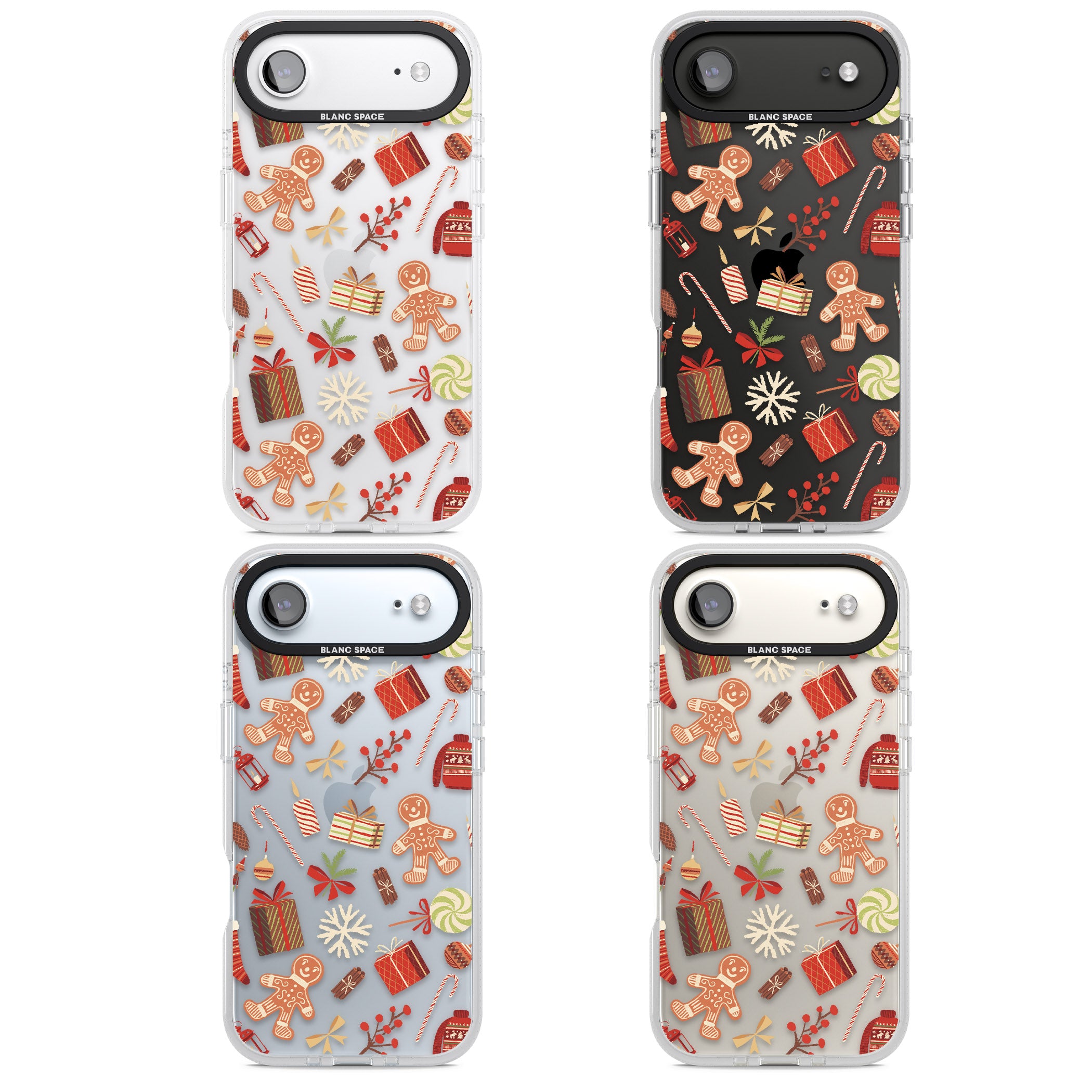 Christmas Assortments iPhone 17 Air Impact Air Clear Phone Case APT Impact Protection