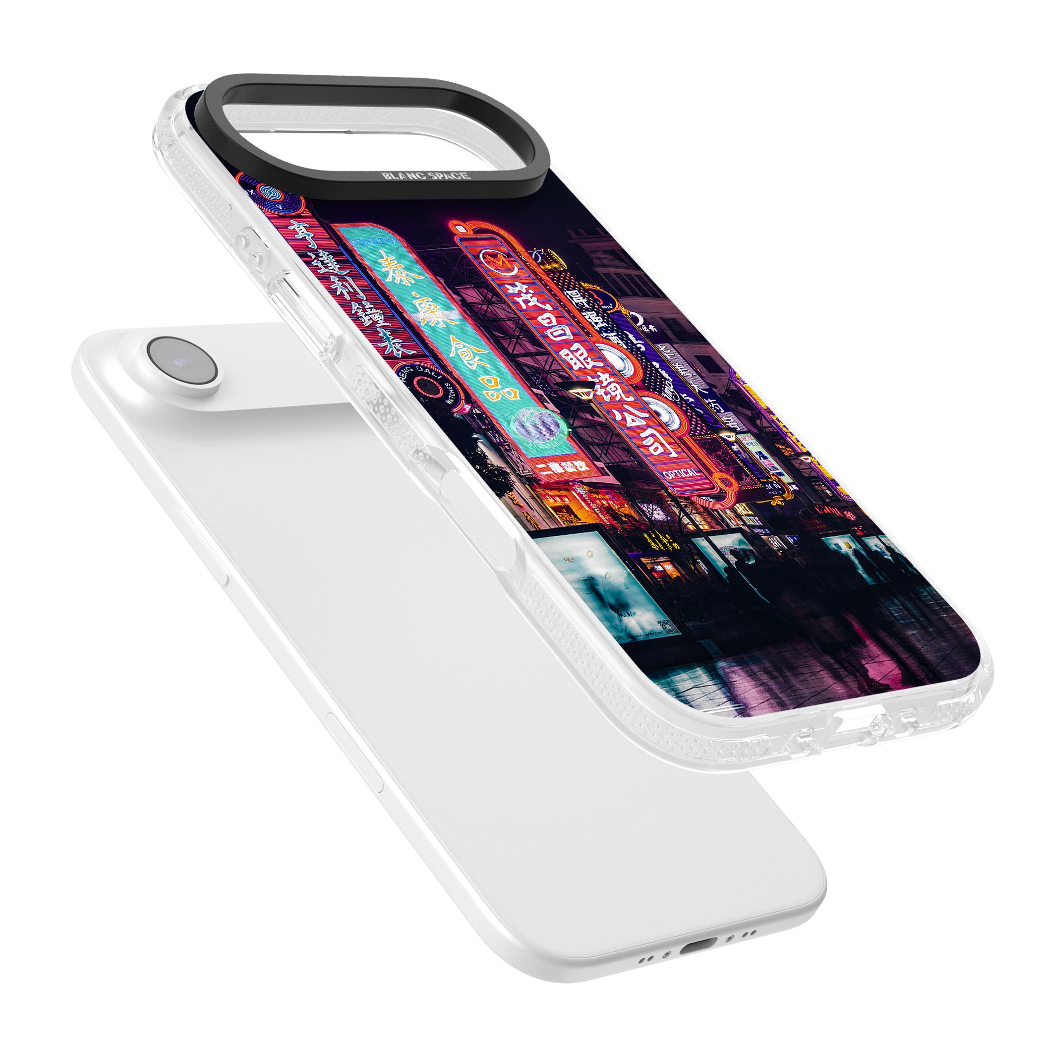 Neon Streets iPhone 17 Air Impact Air Clear Phone Case Colours