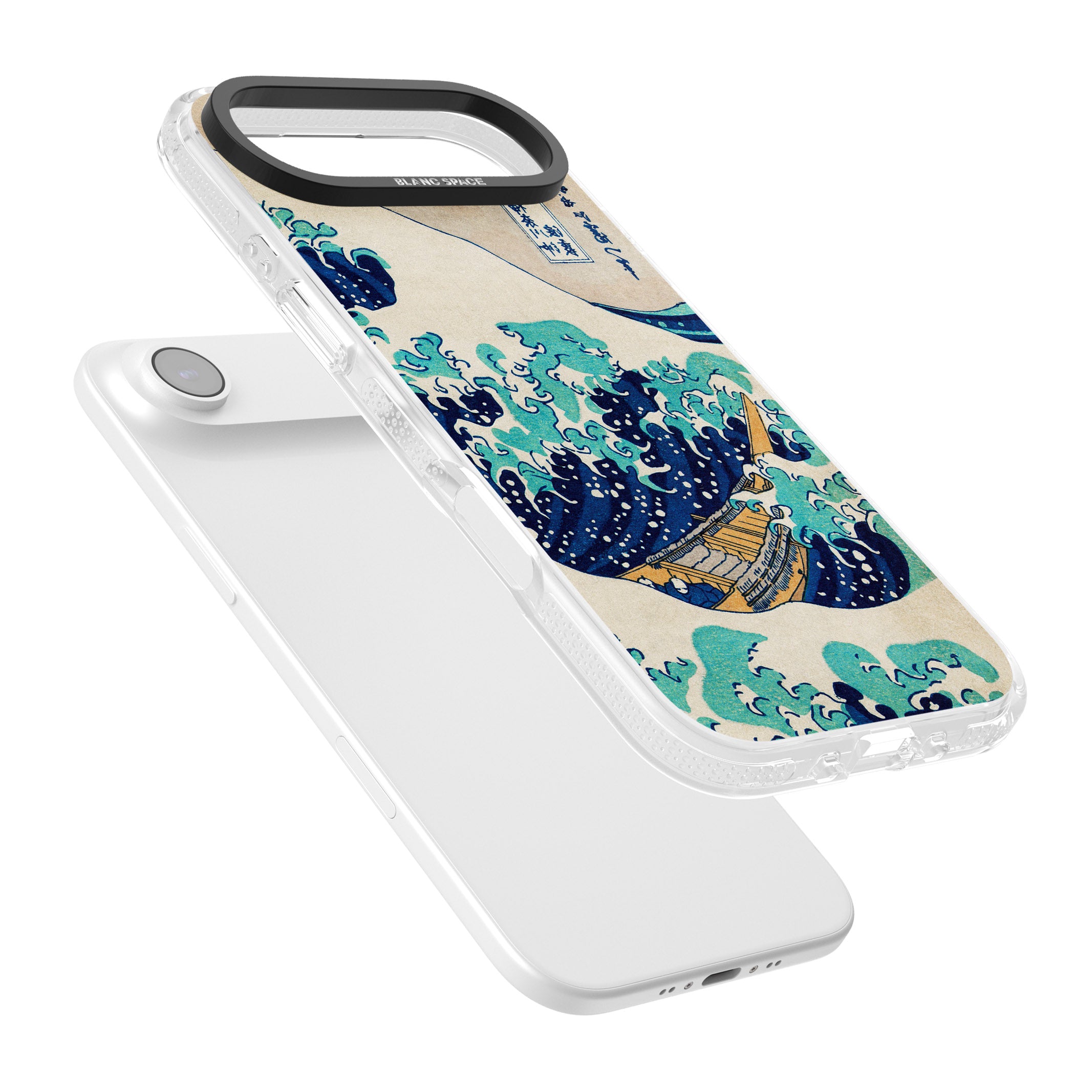 The Great Wave By Katsushika Hokusai iPhone 17 Air Impact Air Clear Phone Case Colours
