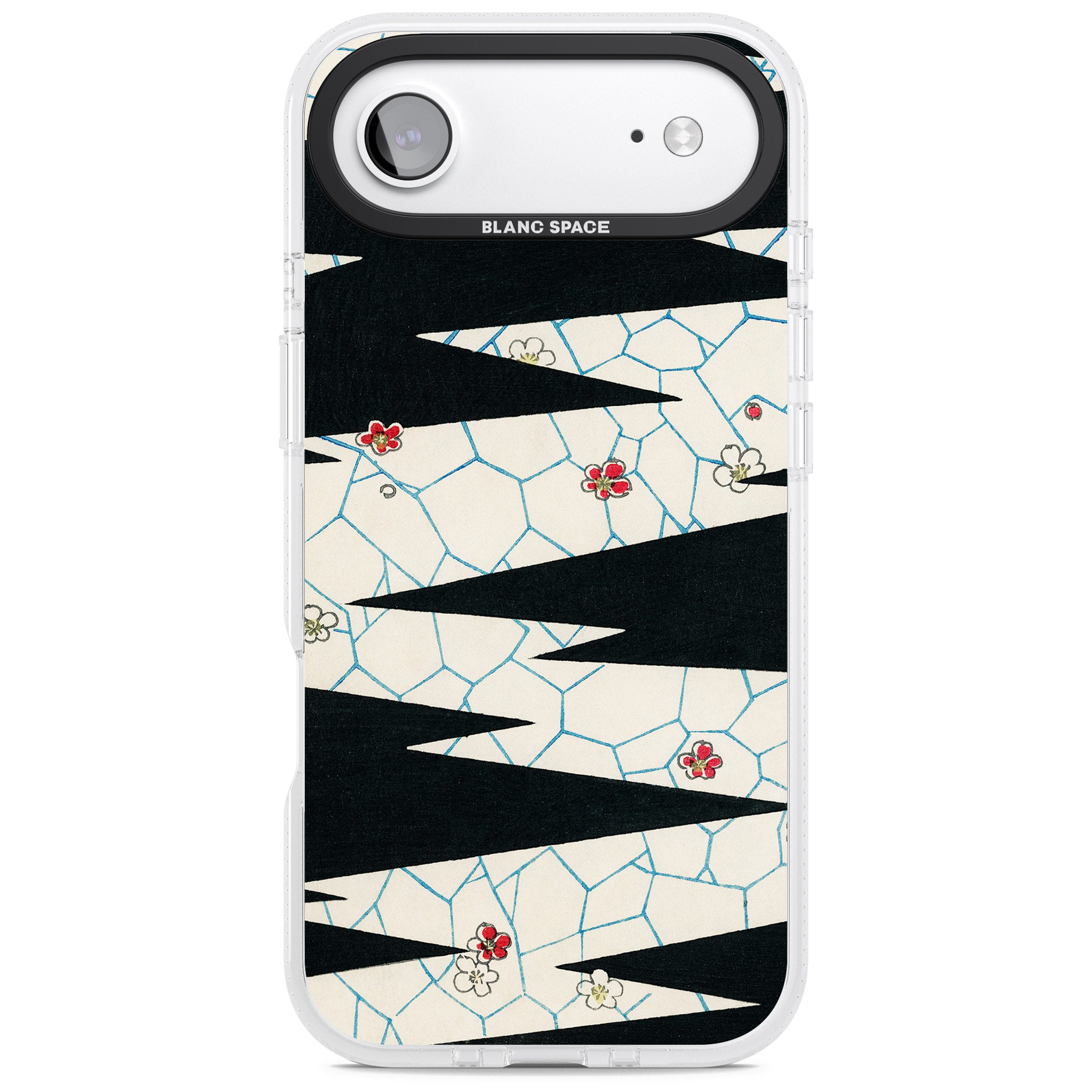 Japanese Flowers By Bijutsu Sekai iPhone 17 Air Impact Air Clear Phone Case