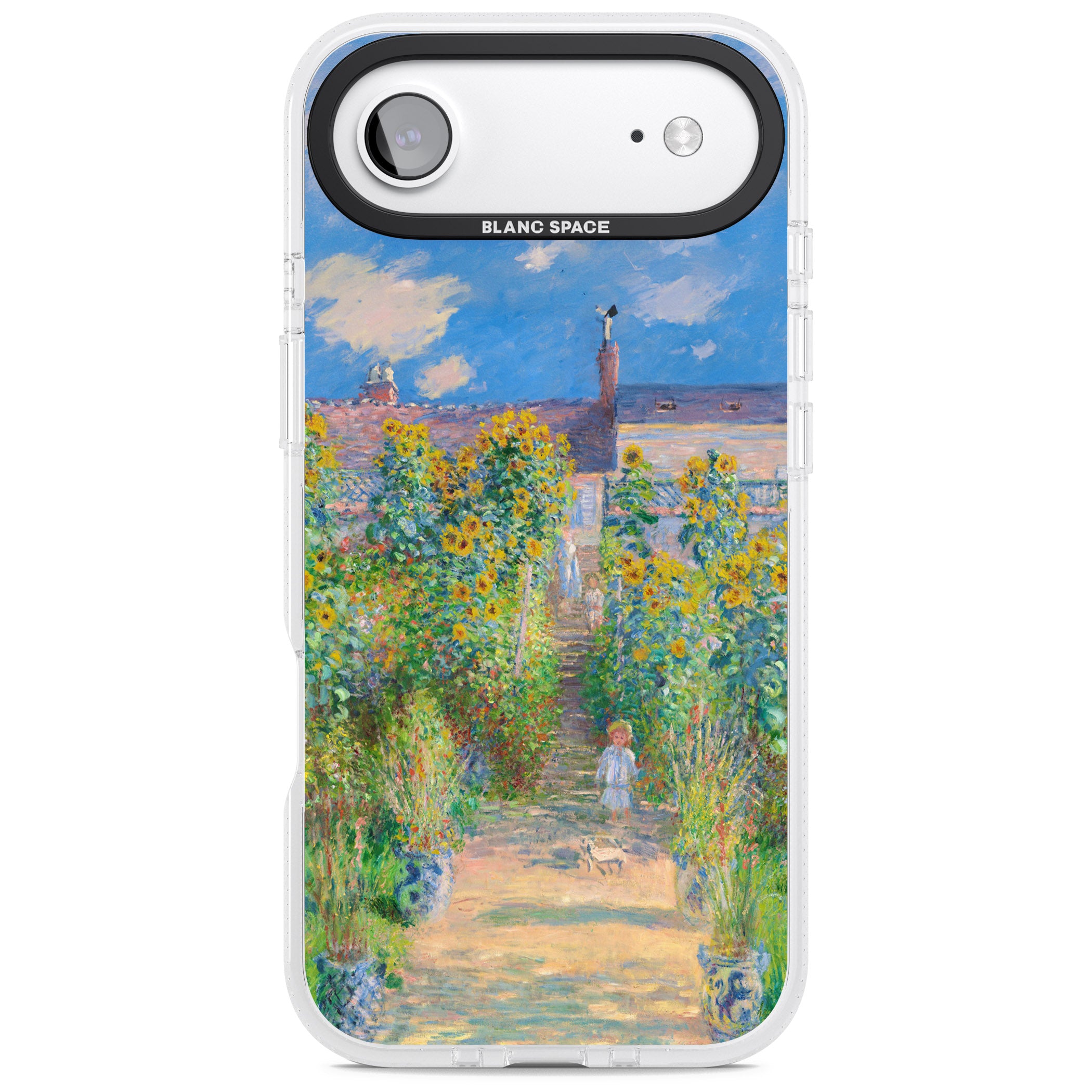 Garden at Vetheuil iPhone 17 Air Impact Air Clear Phone Case