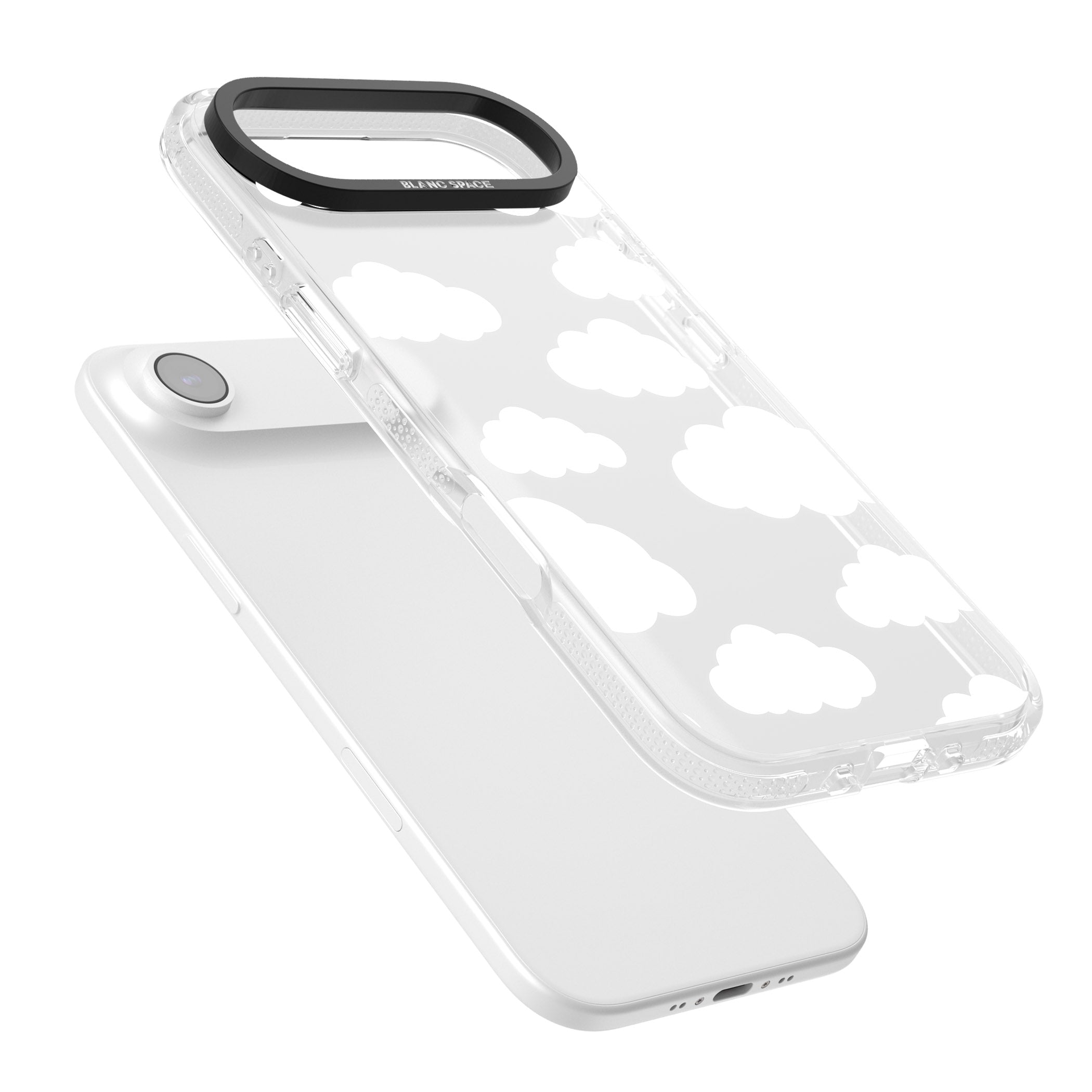 Cloud Pattern iPhone 17 Air Impact Air Clear Phone Case Colours