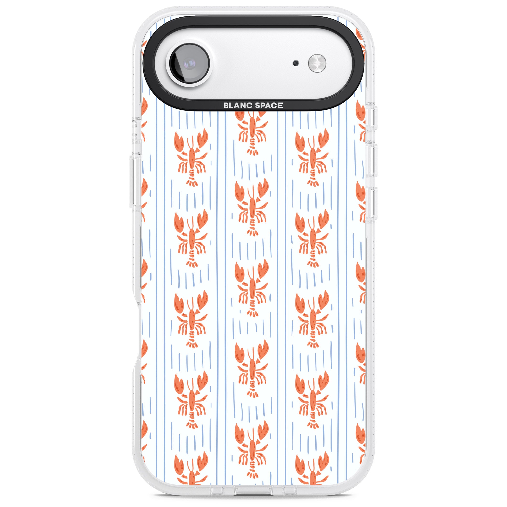 Lobster Stripes iPhone 17 Air Impact Air Clear Phone Case
