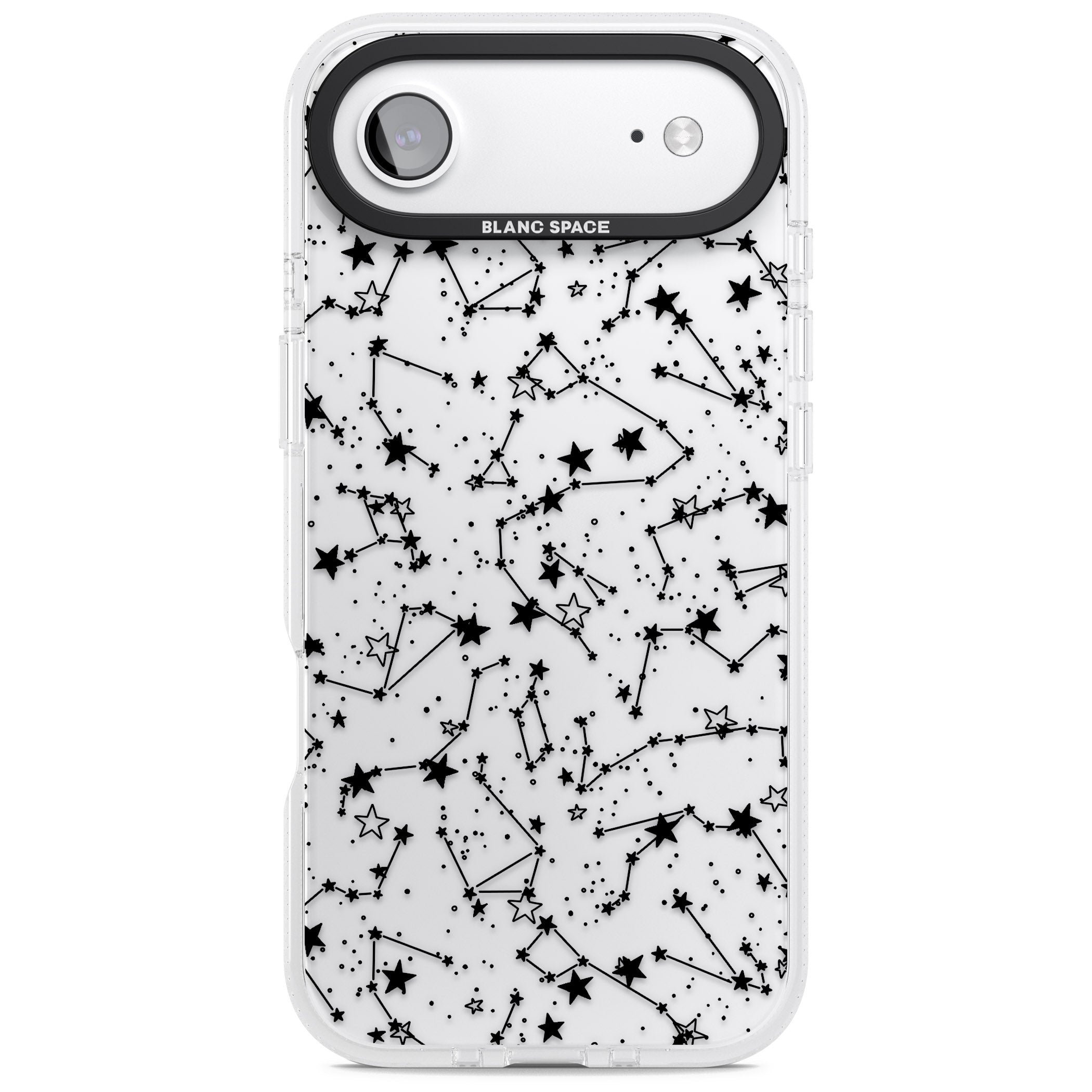 Midnight Constellations iPhone 17 Air Impact Air Clear Phone Case