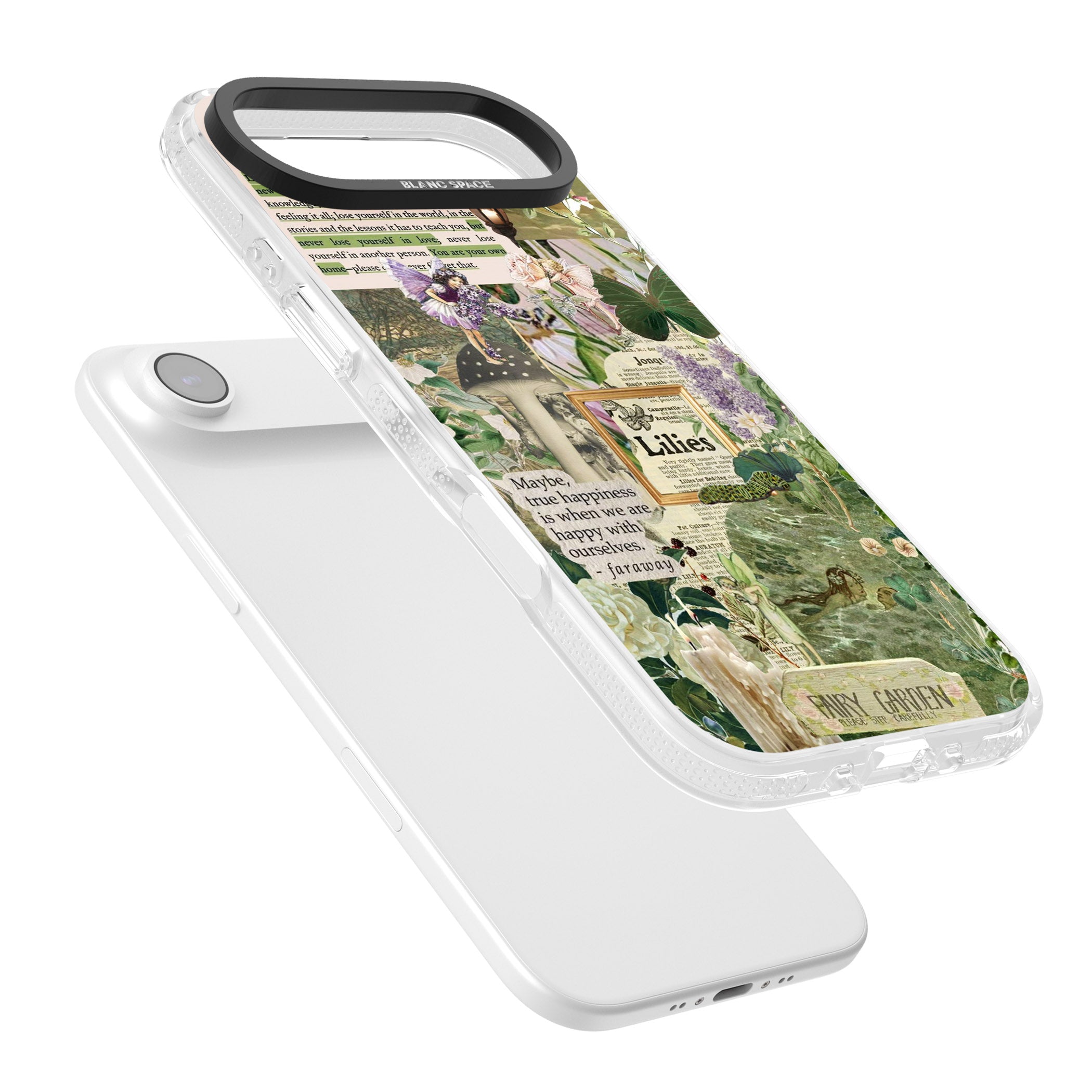 Fairy Garden iPhone 17 Air Impact Air Clear Phone Case Colours