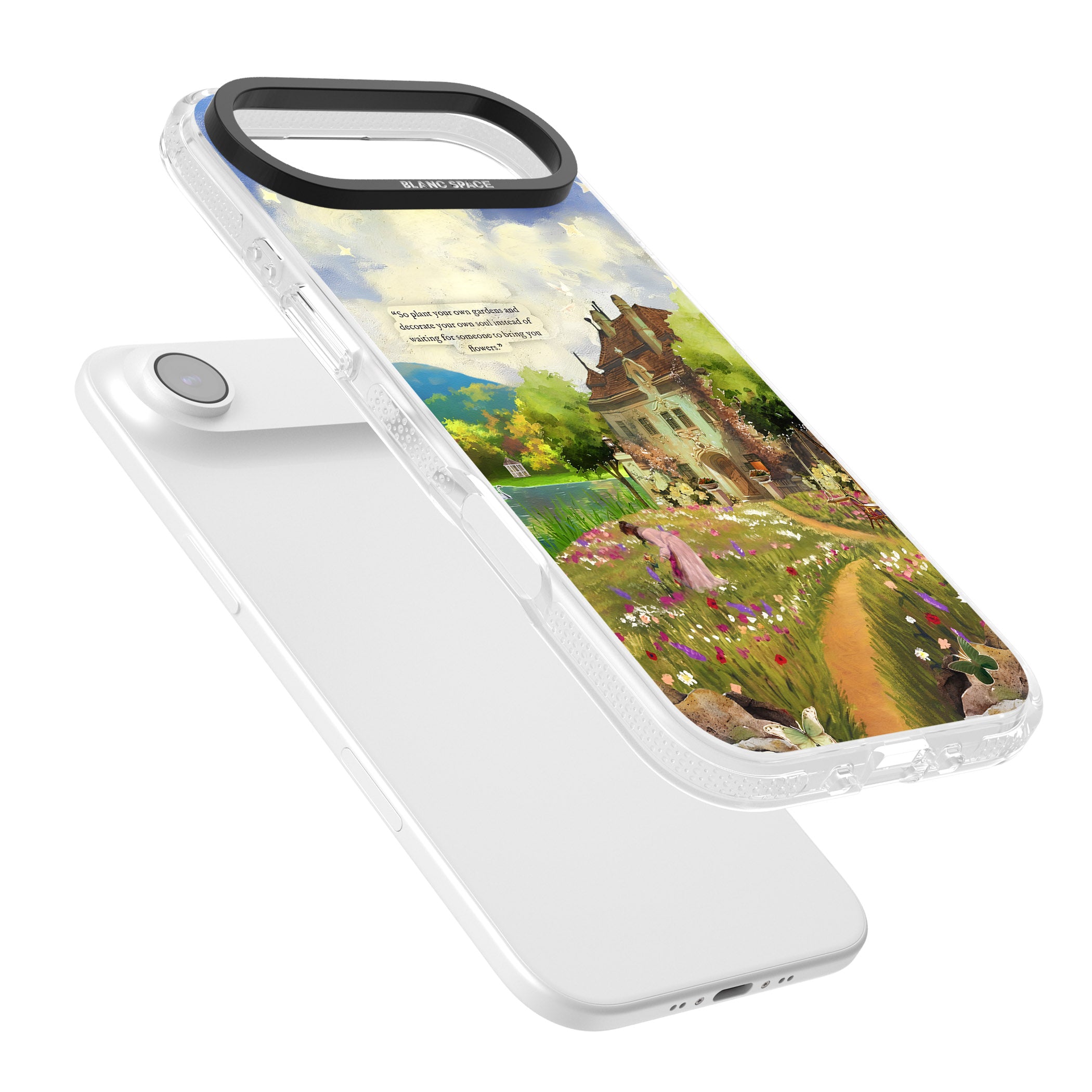 Spring Cottage iPhone 17 Air Impact Air Clear Phone Case Colours