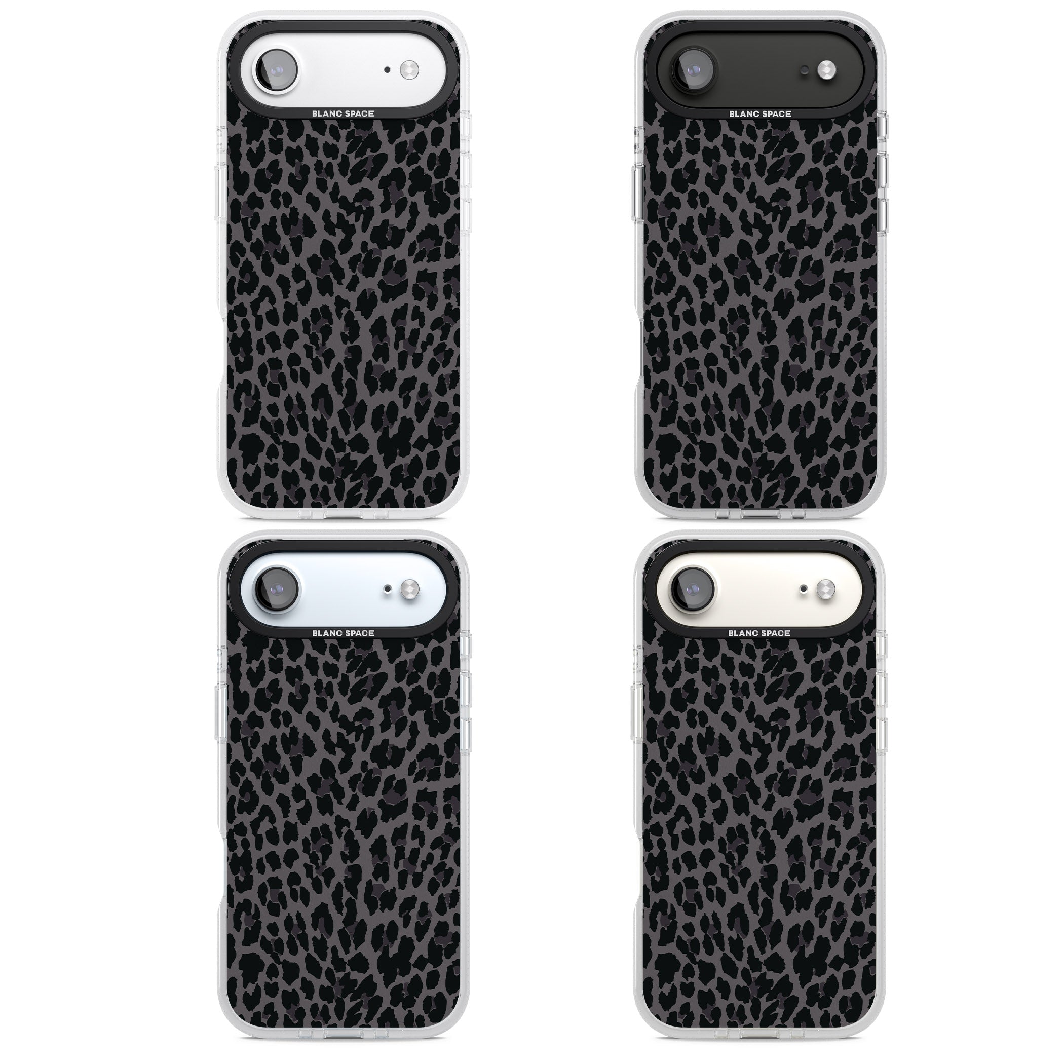 Dark Animal Print iPhone 17 Air Impact Air Clear Phone Case APT Impact Protection