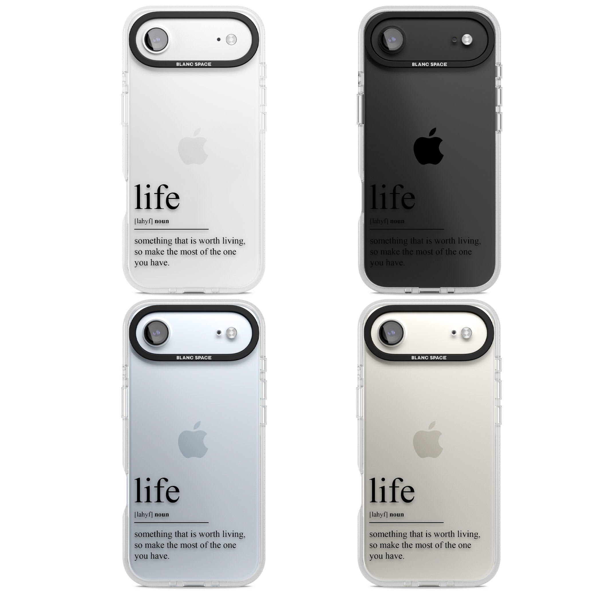 Life iPhone 17 Air Impact Air Clear Phone Case APT Impact Protection