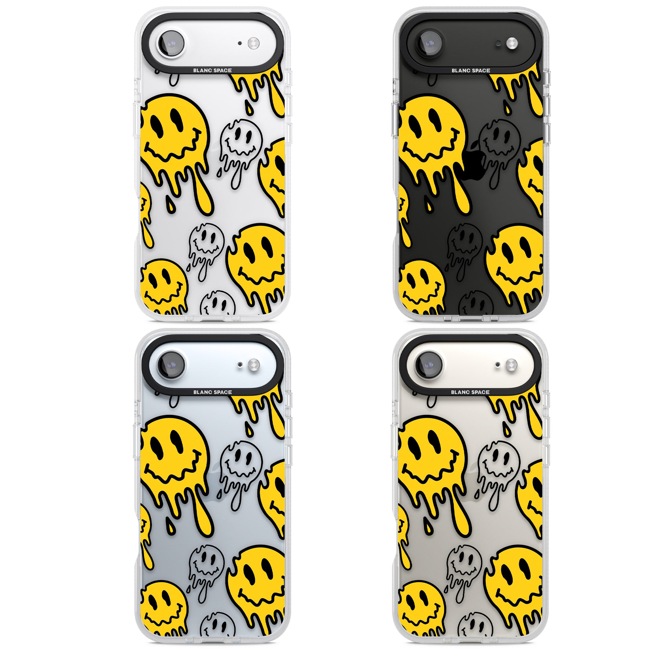 Face Melt iPhone 17 Air Impact Air Clear Phone Case APT Impact Protection